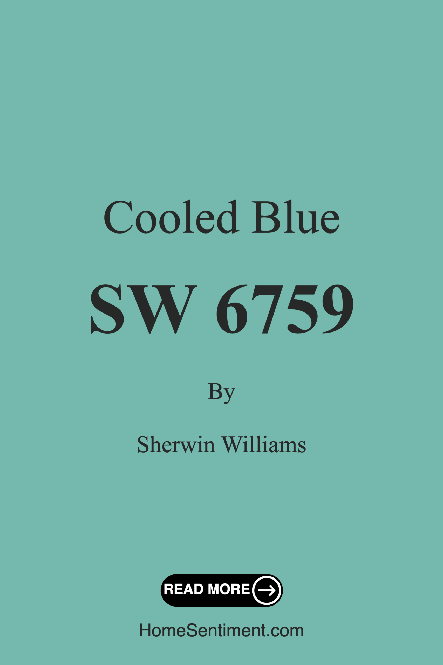 Cooled Blue SW 6759 by Sherwin Williams