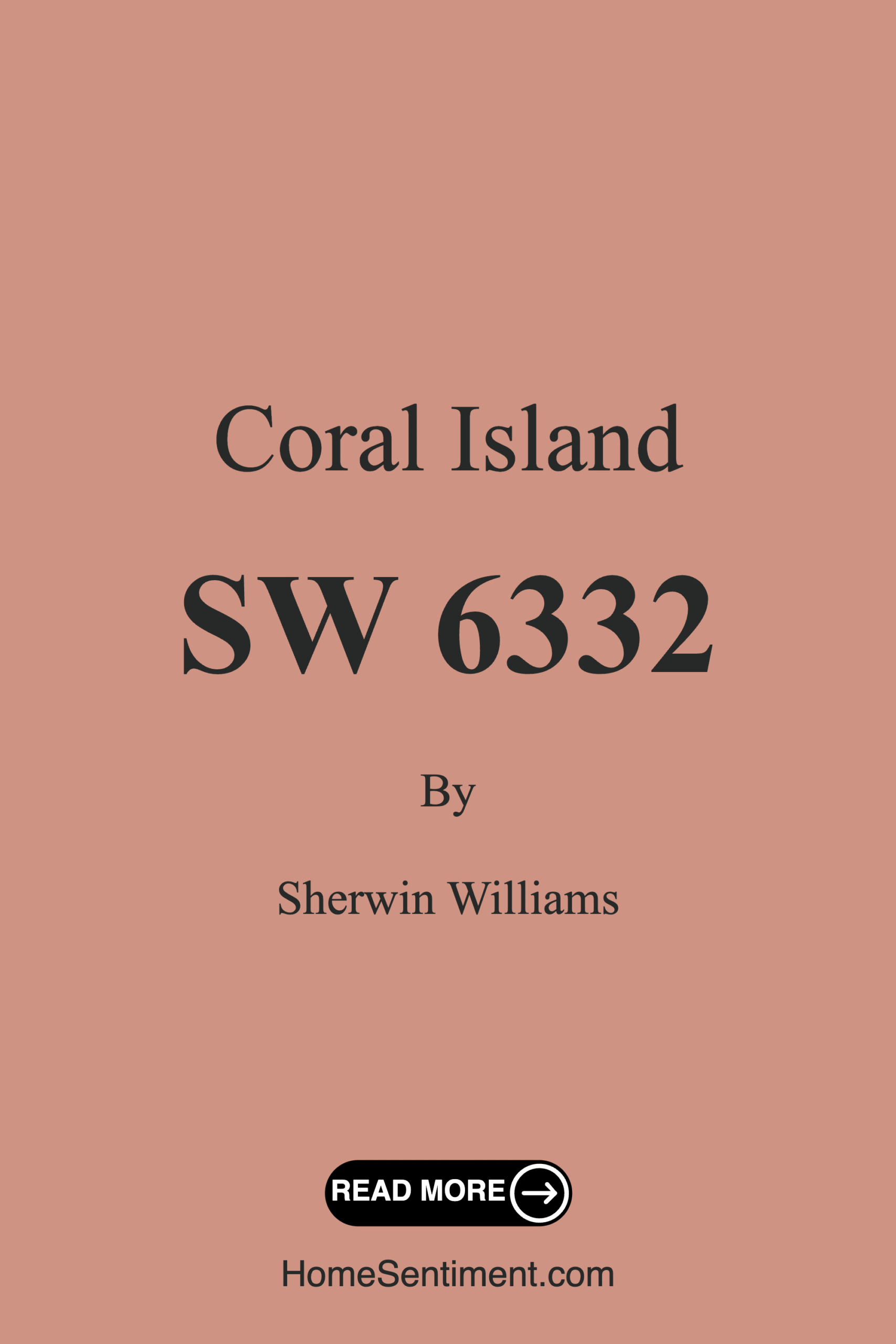 Coral Island SW 6332 by Sherwin Williams