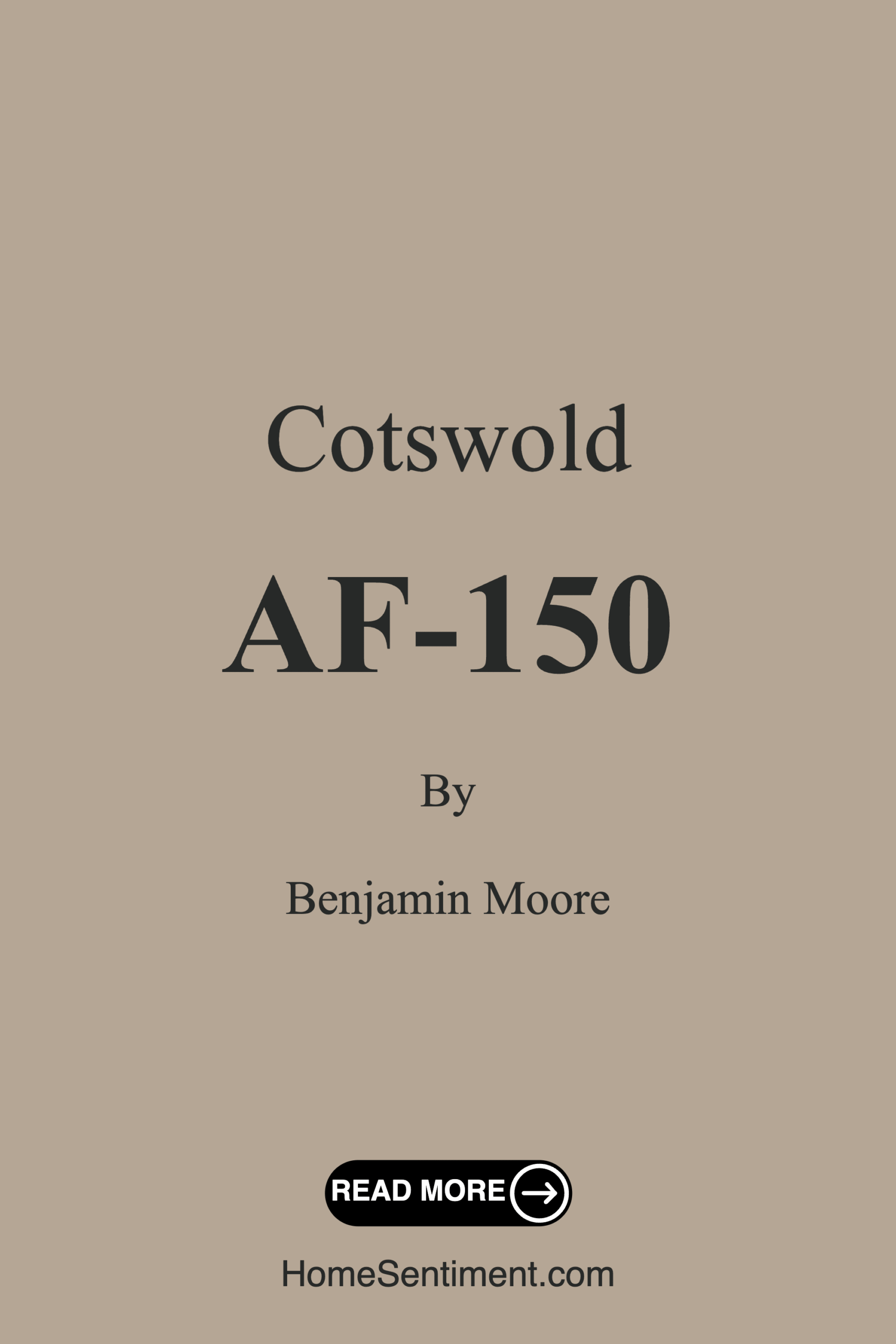 Cotswold AF-150 by Benjamin Moore