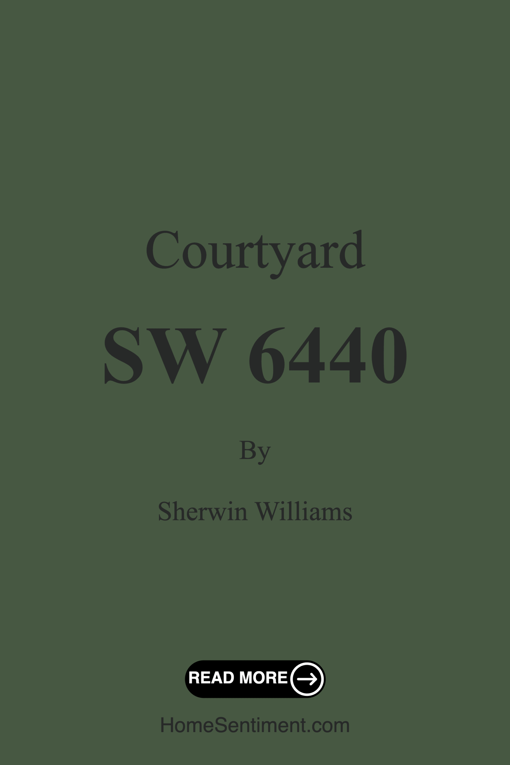 Courtyard SW 6440 by Sherwin Williams