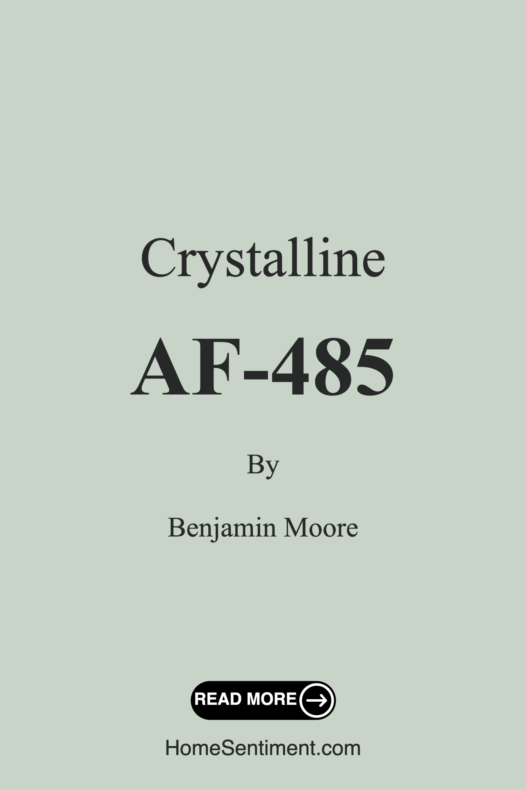 Crystalline AF-485 by Benjamin Moore