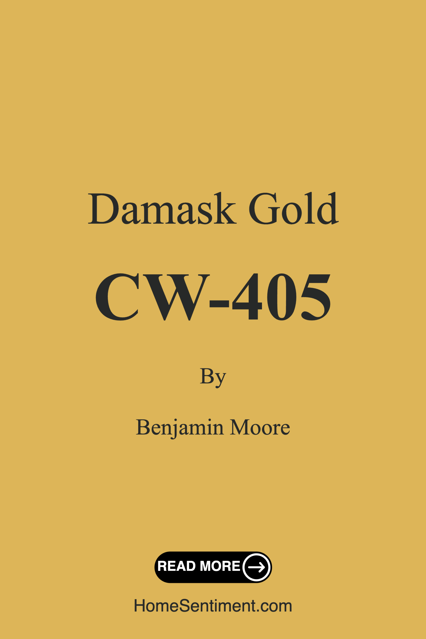 Damask Gold CW-405 by Benjamin Moore