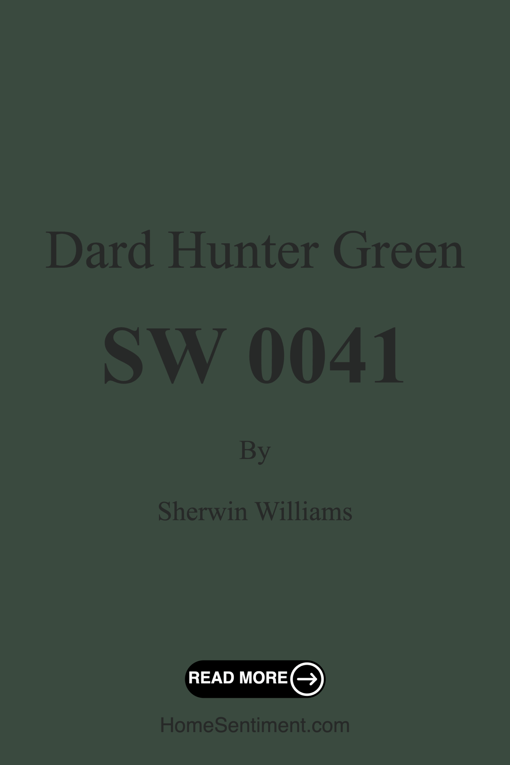 Dard Hunter Green SW 0041 by Sherwin Williams