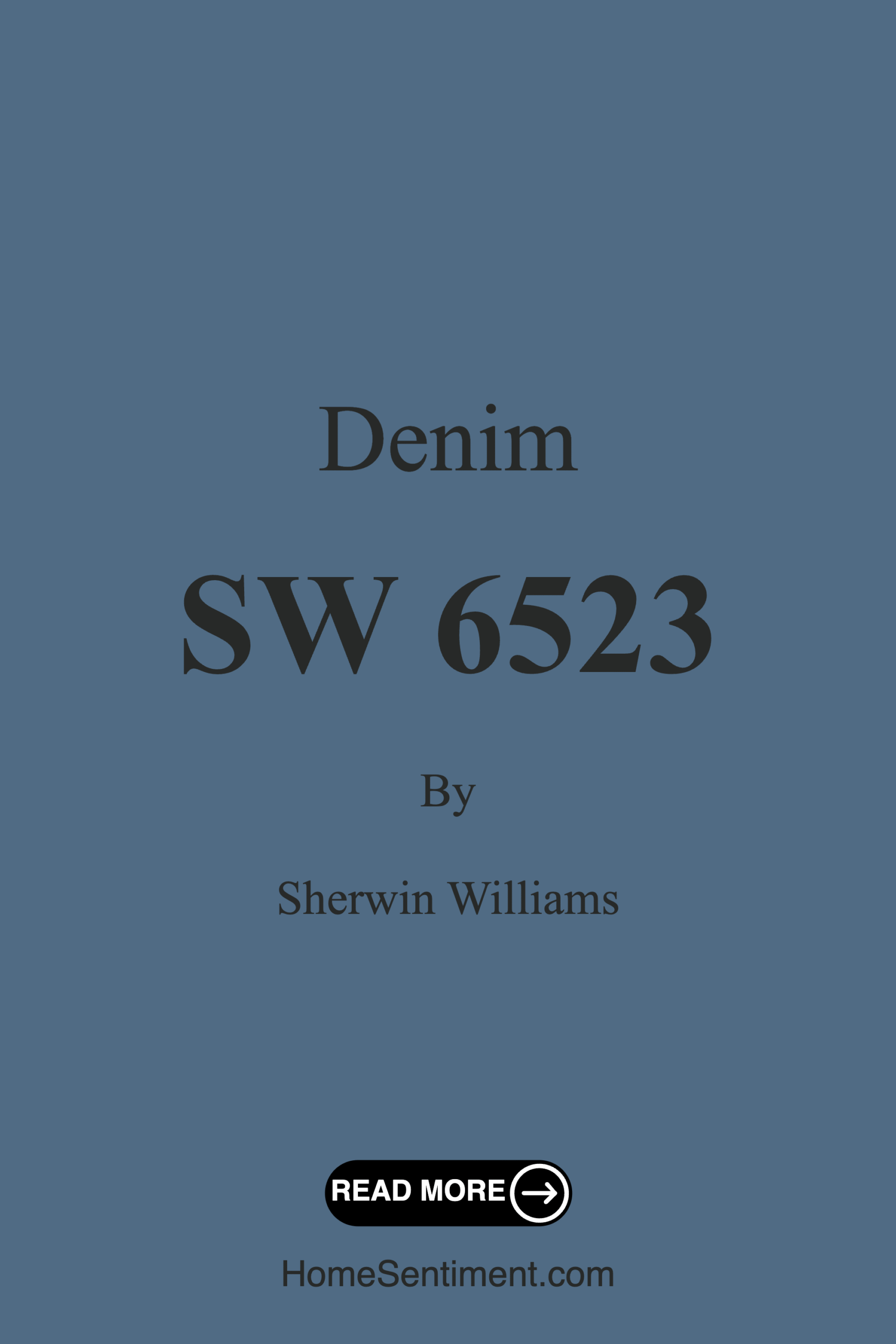 Denim SW 6523 by Sherwin Williams