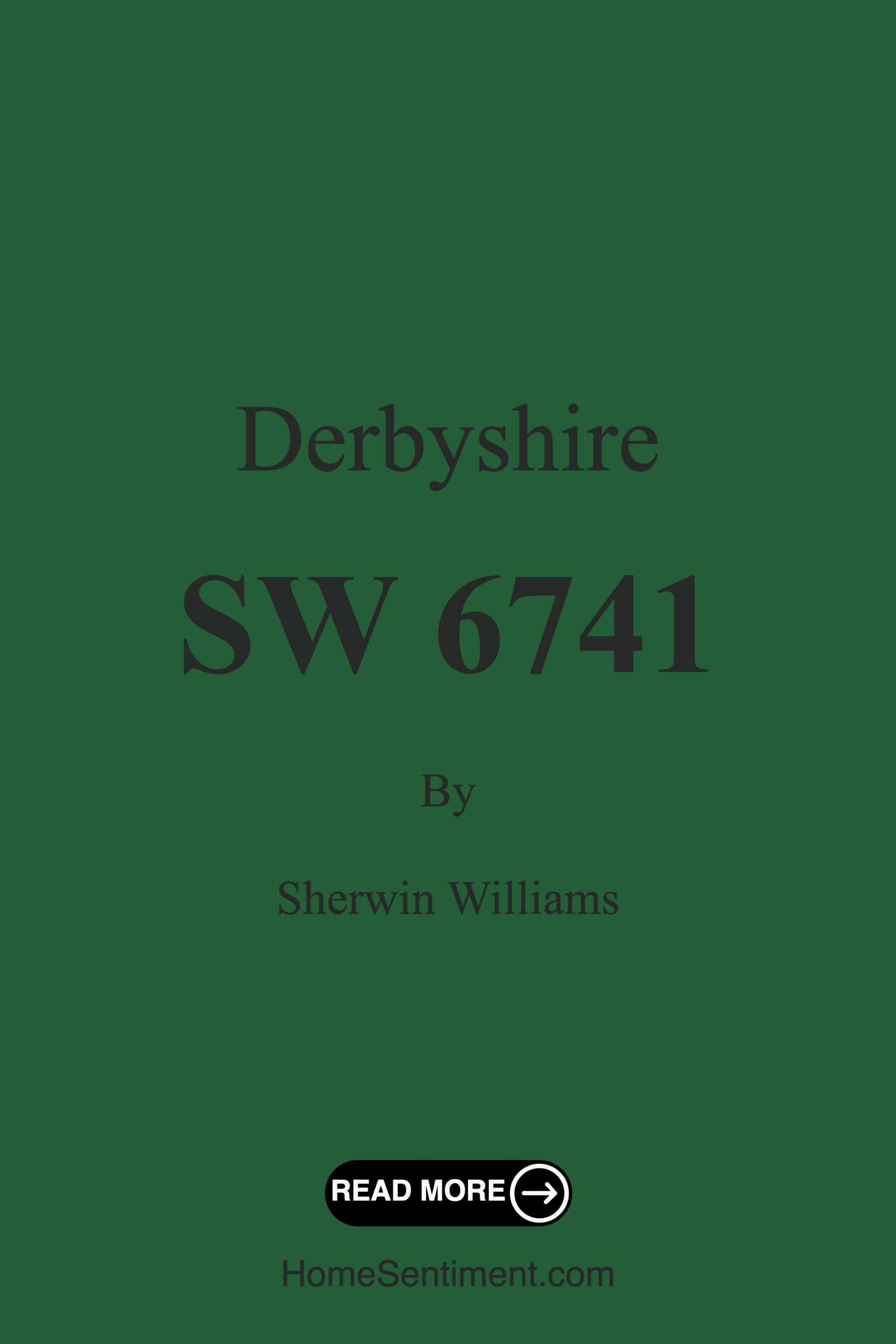 Derbyshire SW 6741 by Sherwin Williams