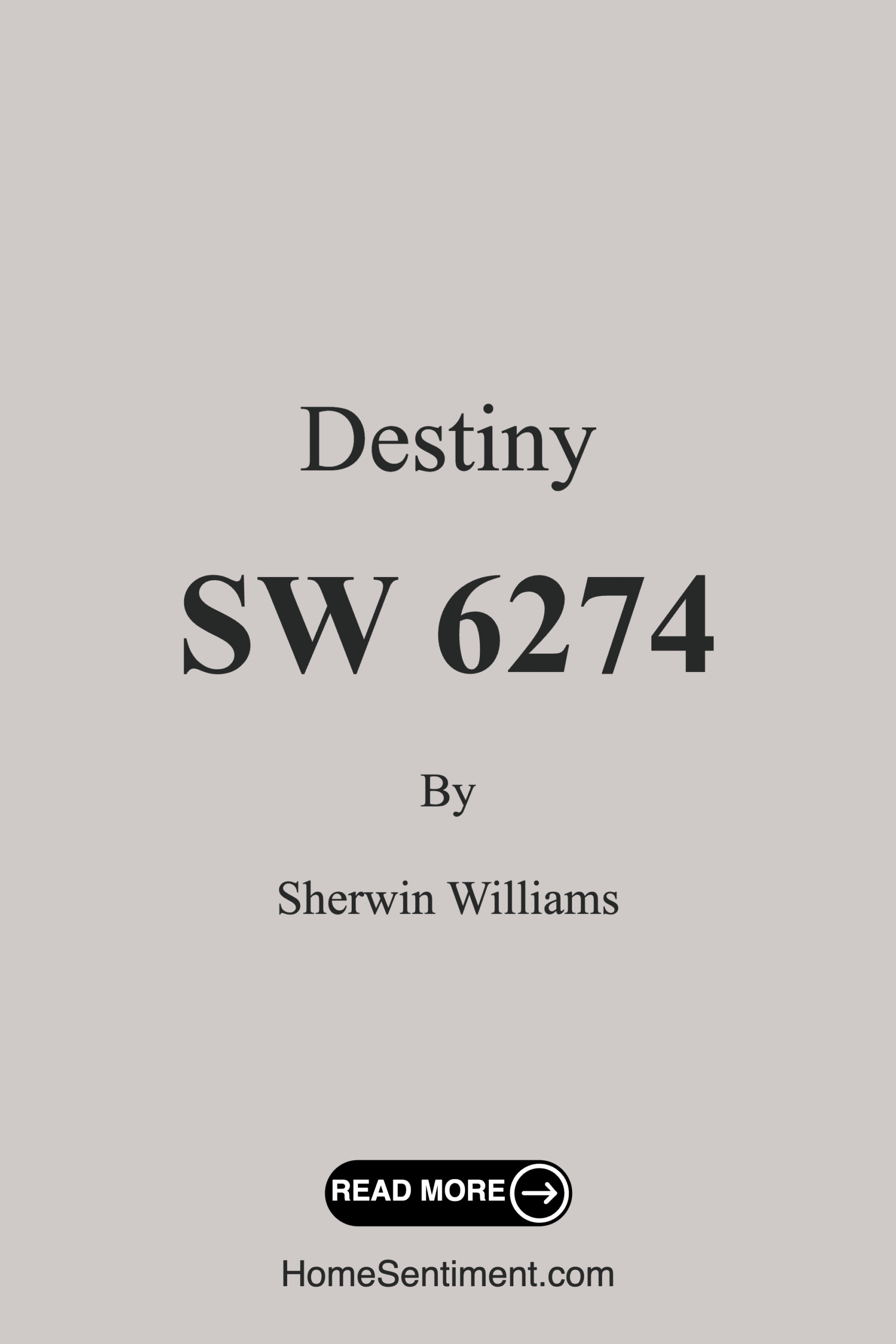 Destiny SW 6274 by Sherwin Williams