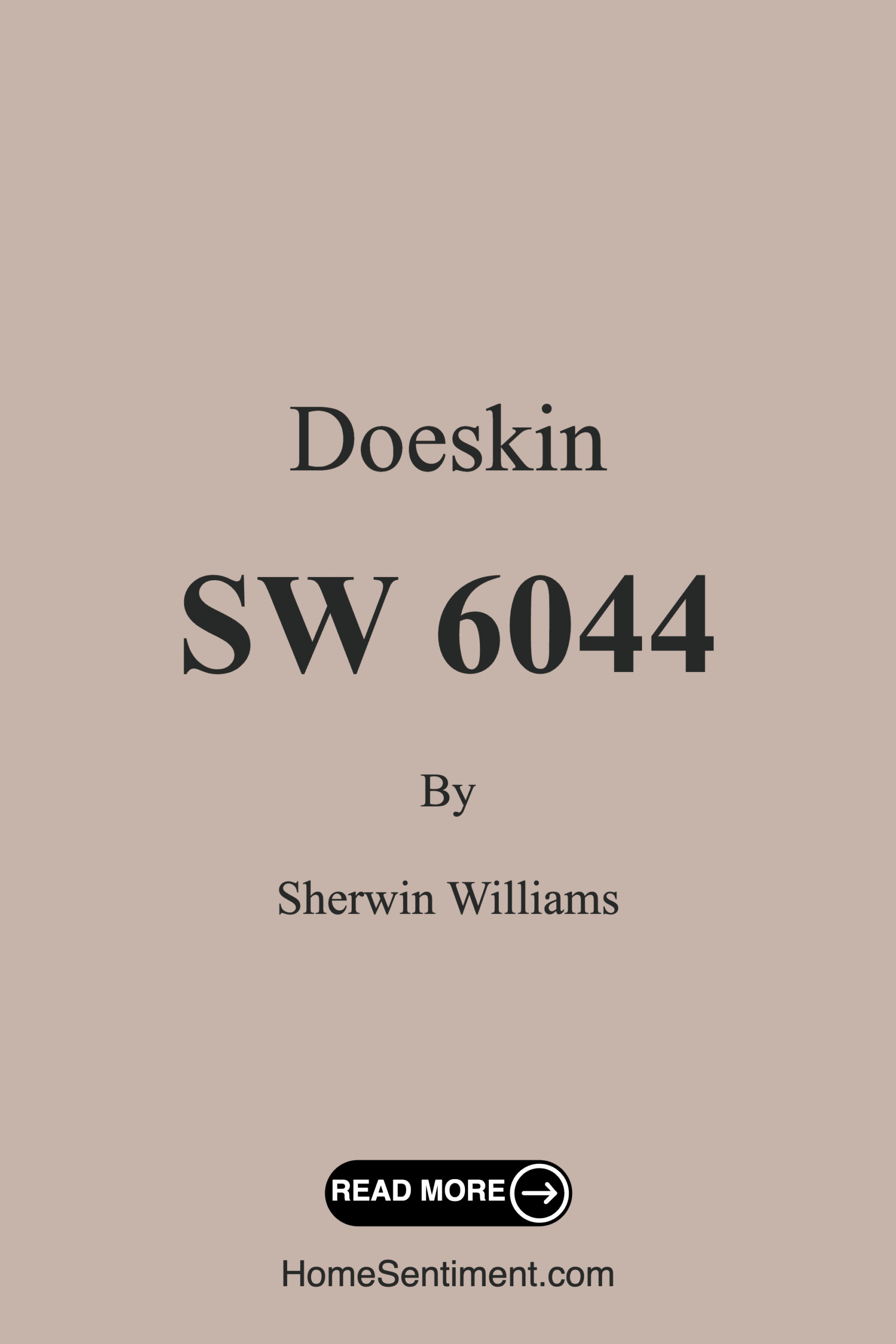 Doeskin SW 6044 by Sherwin Williams