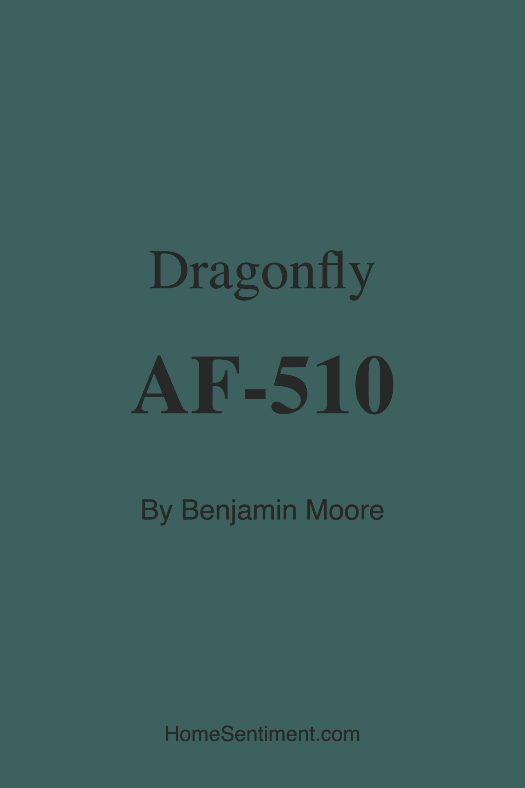 Dragonfly AF-510 by Benjamin Moore
