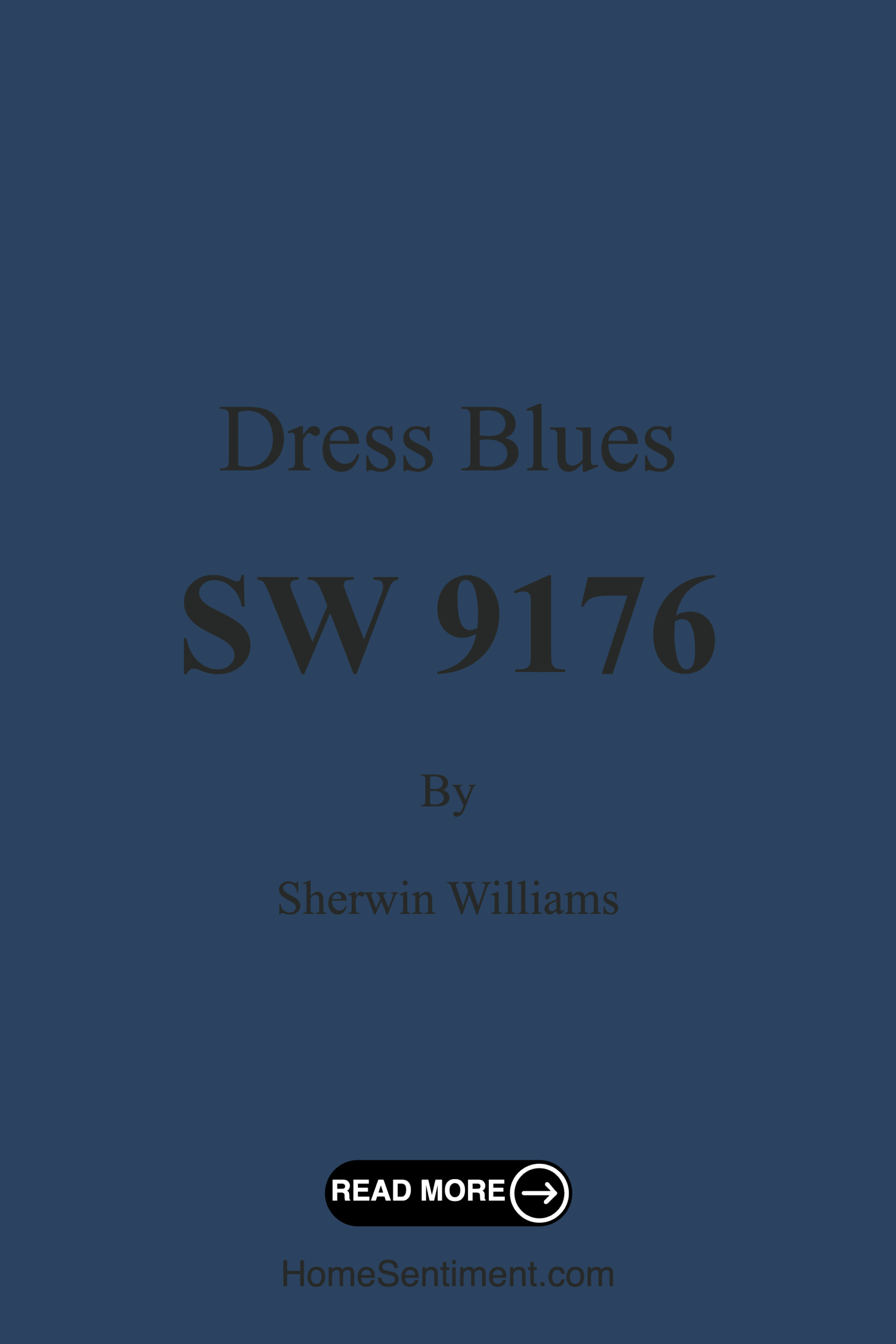 Dress Blues SW 9176 by Sherwin Williams