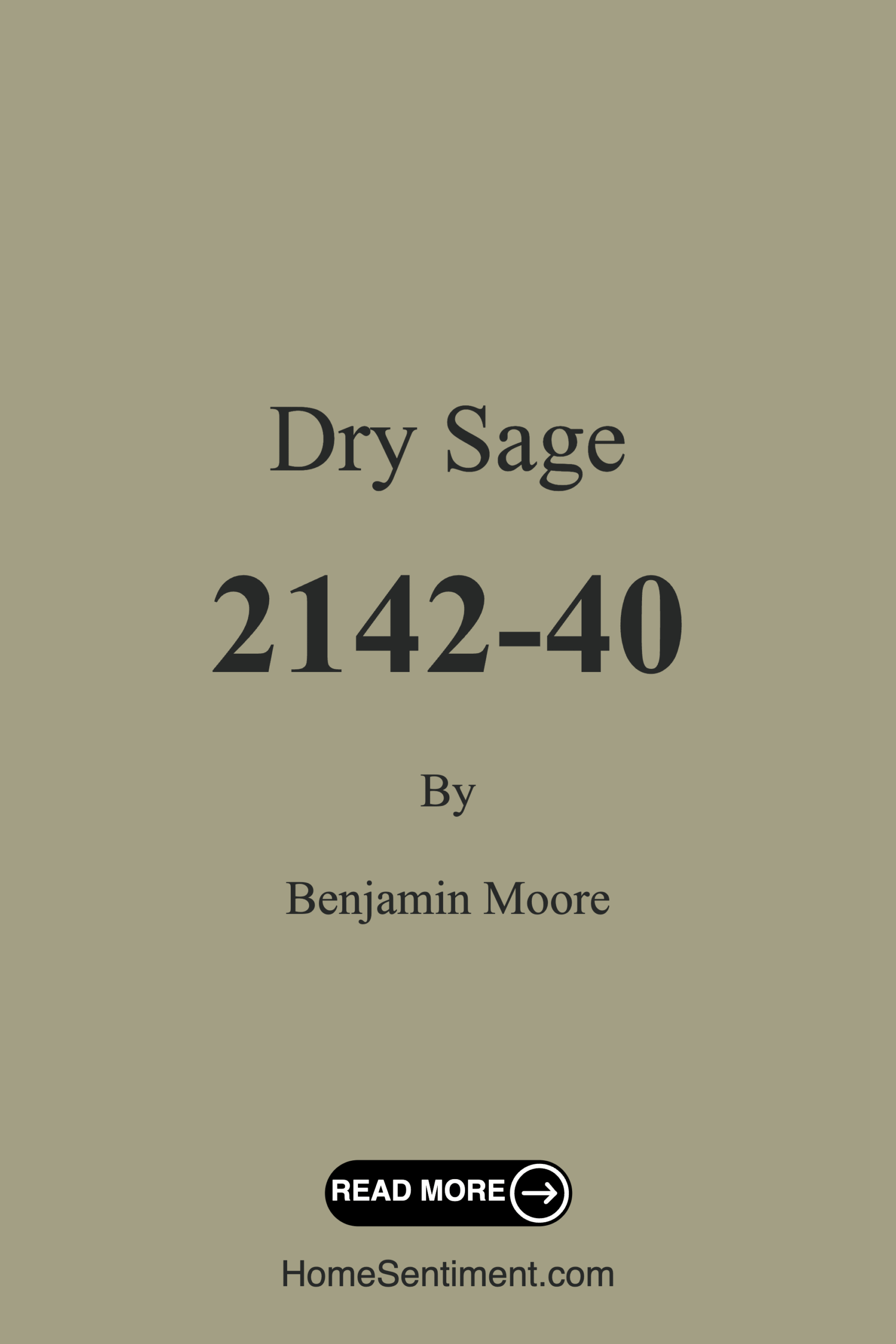 Dry Sage 2142-40 by Benjamin Moore