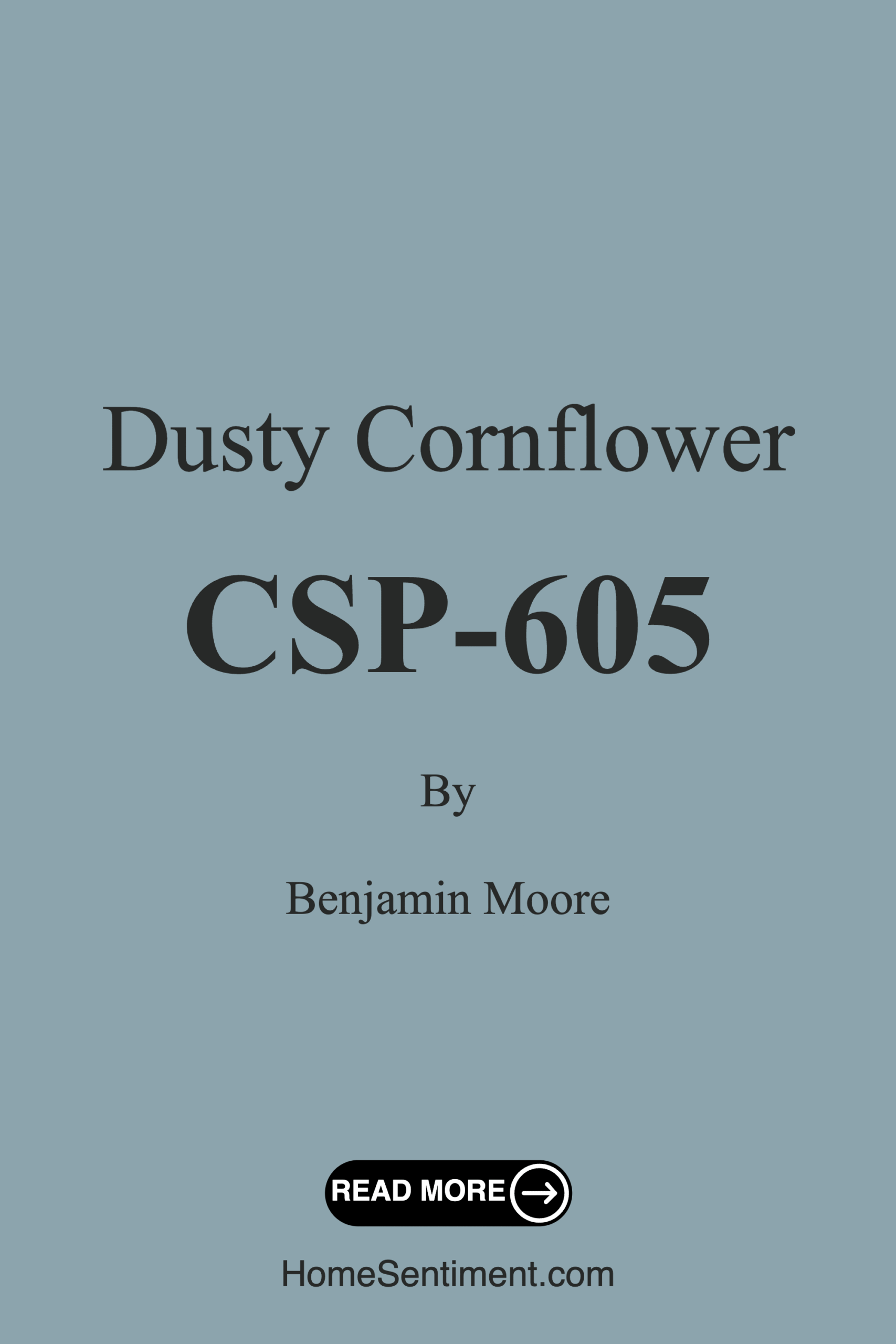 Dusty Cornflower CSP-605 by Benjamin Moore