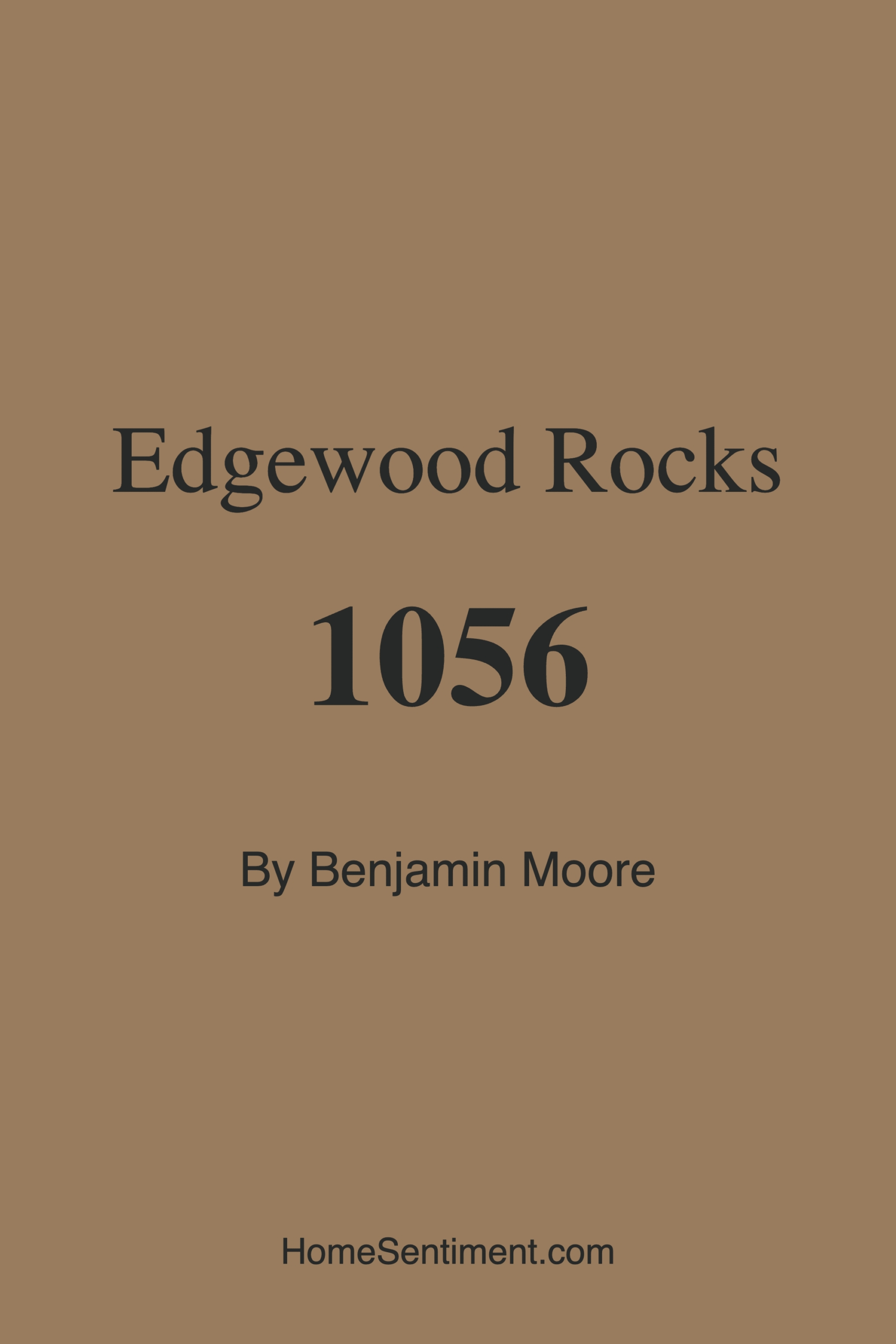 Edgewood Rocks 1056 by Benjamin Moore