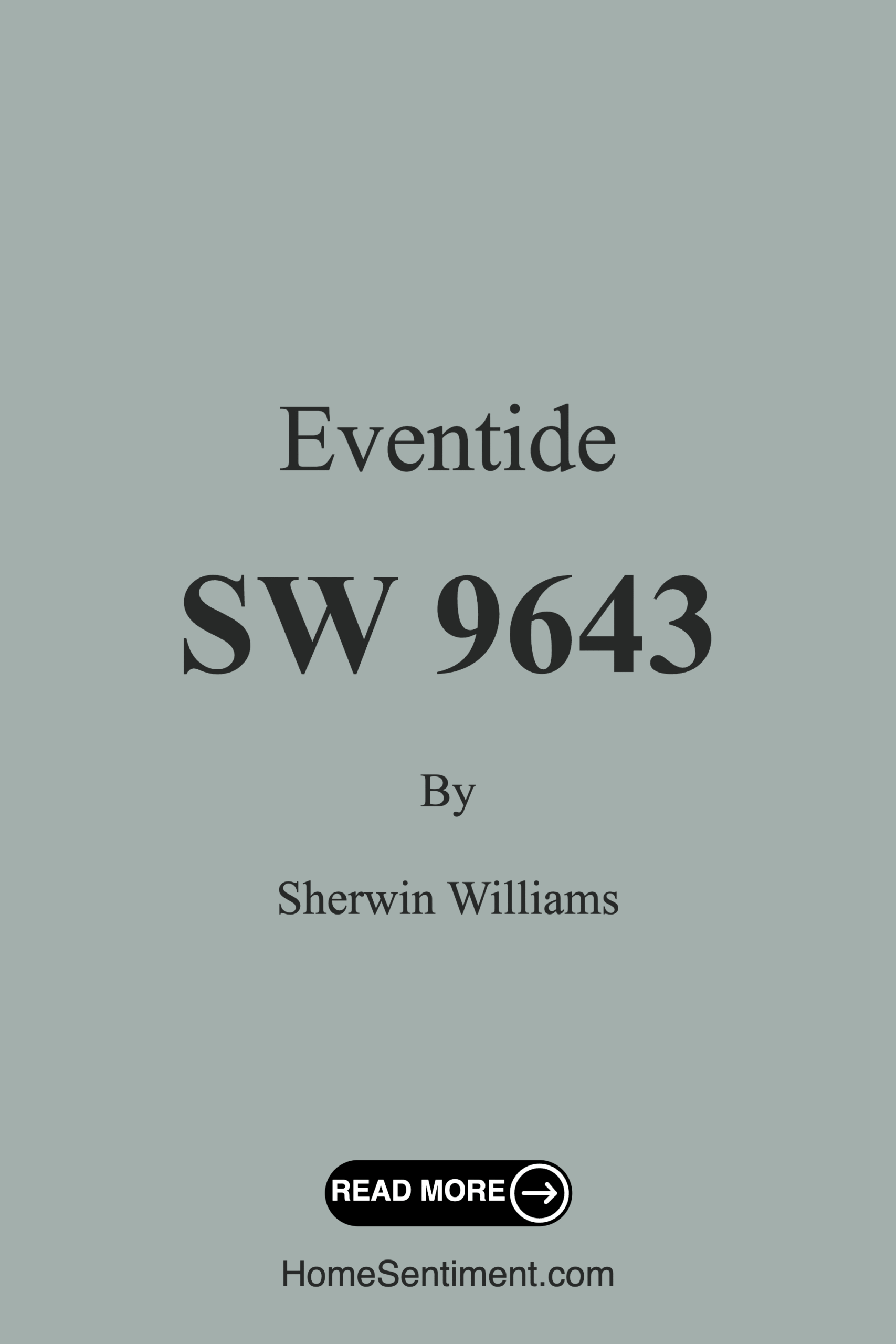 Eventide SW 9643 by Sherwin Williams