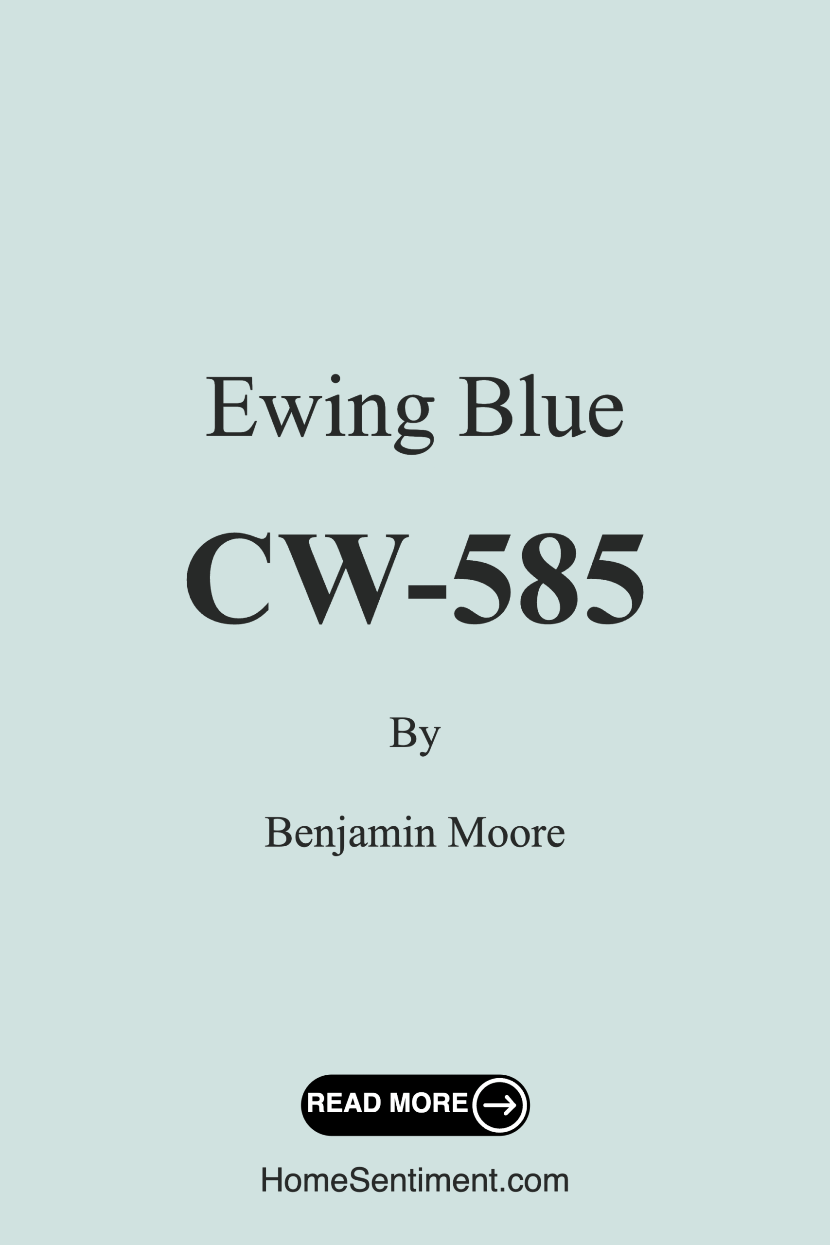 Ewing Blue CW-585 by Benjamin Moore
