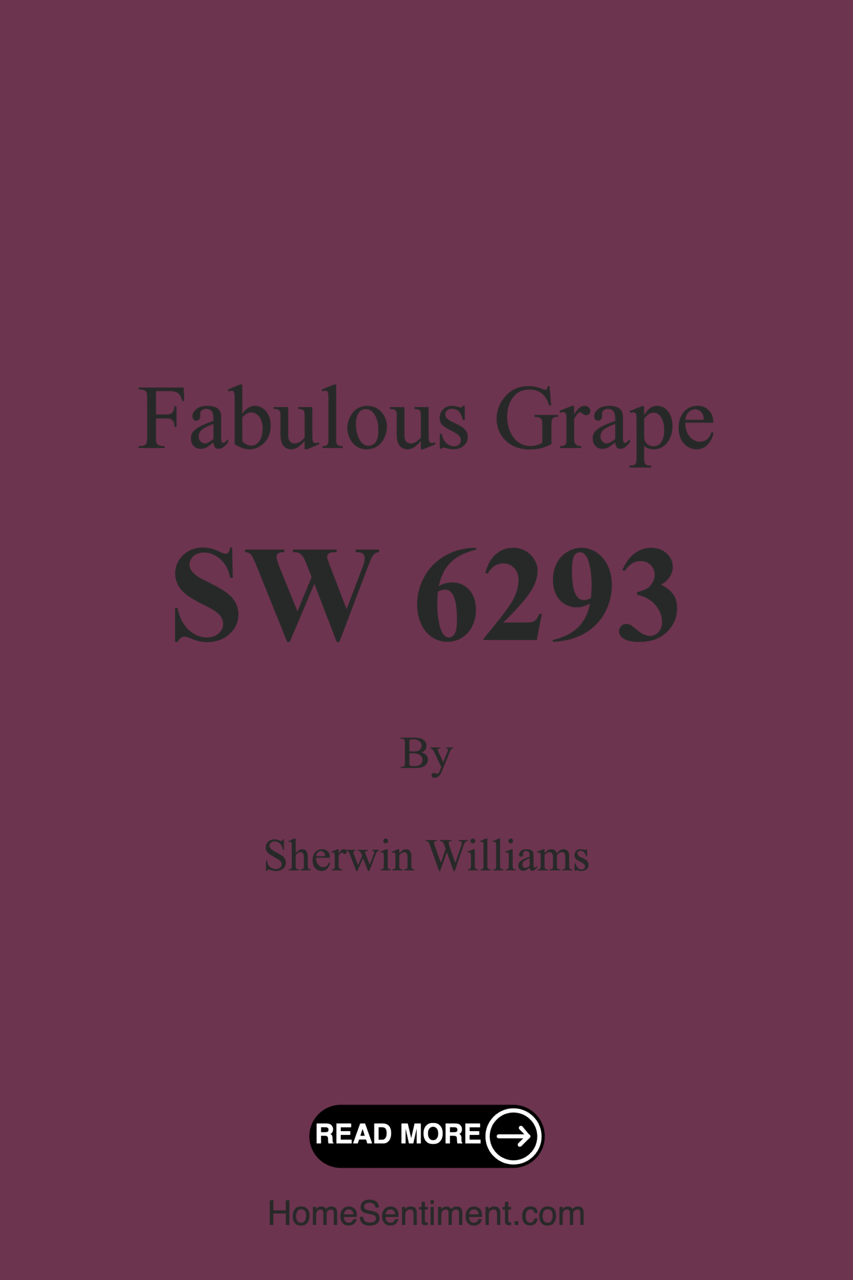 Fabulous Grape SW 6293 by Sherwin Williams