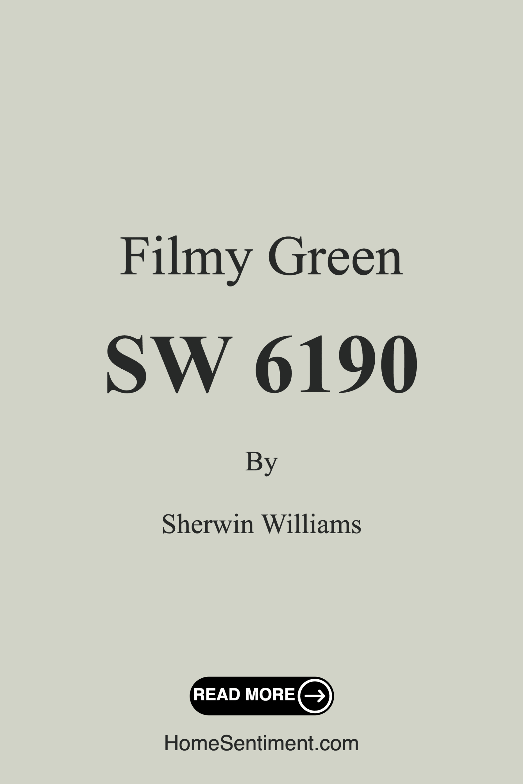 Filmy Green SW 6190 by Sherwin Williams