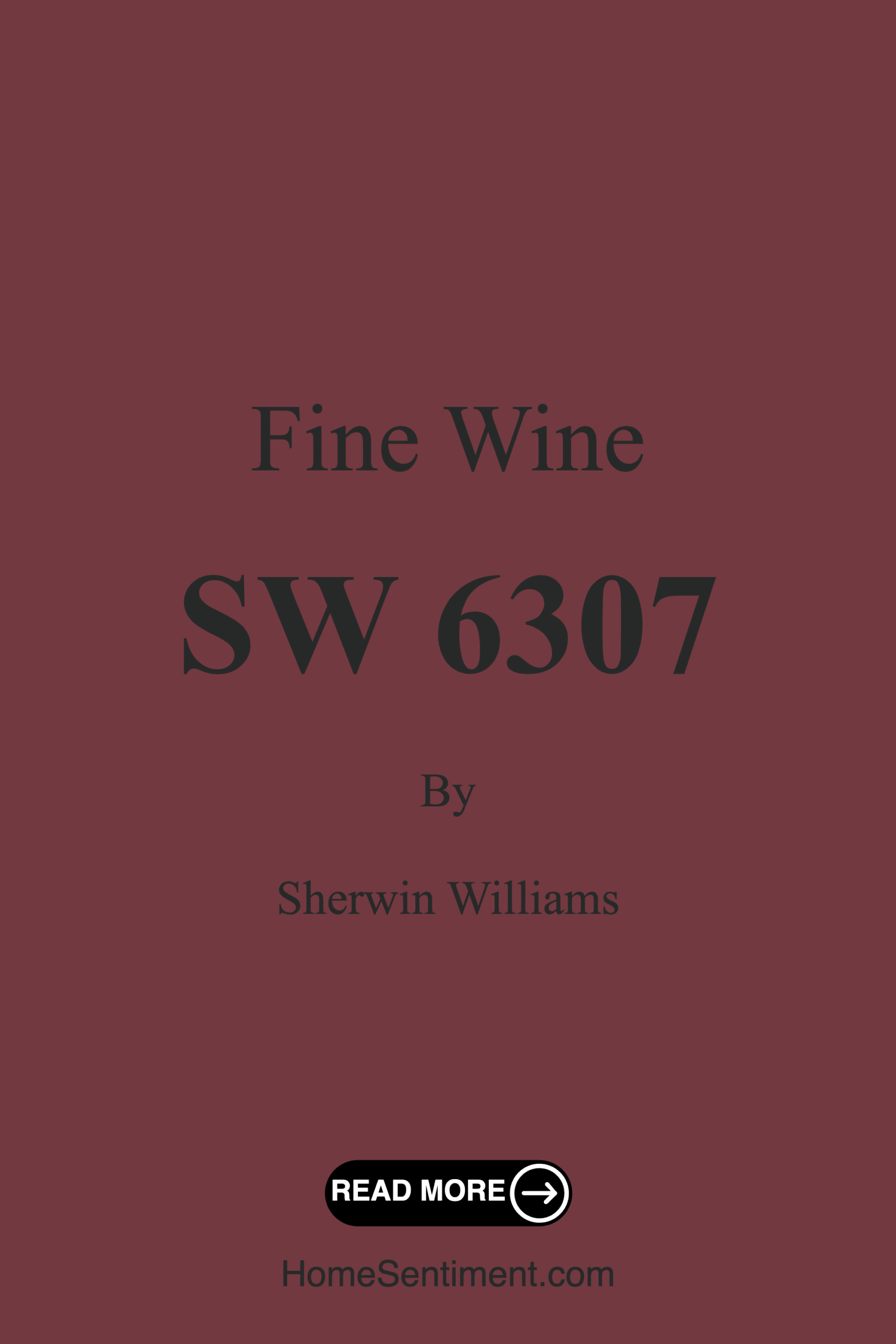 Fine Wine SW 6307 by Sherwin Williams