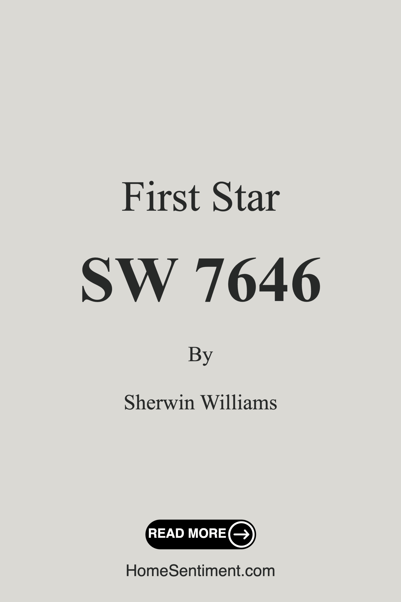 First Star SW 7646 by Sherwin Williams