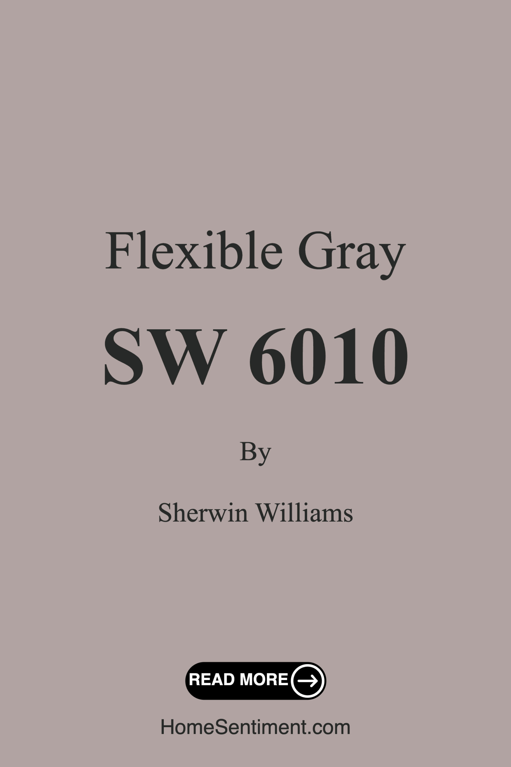Flexible Gray SW 6010 by Sherwin Williams