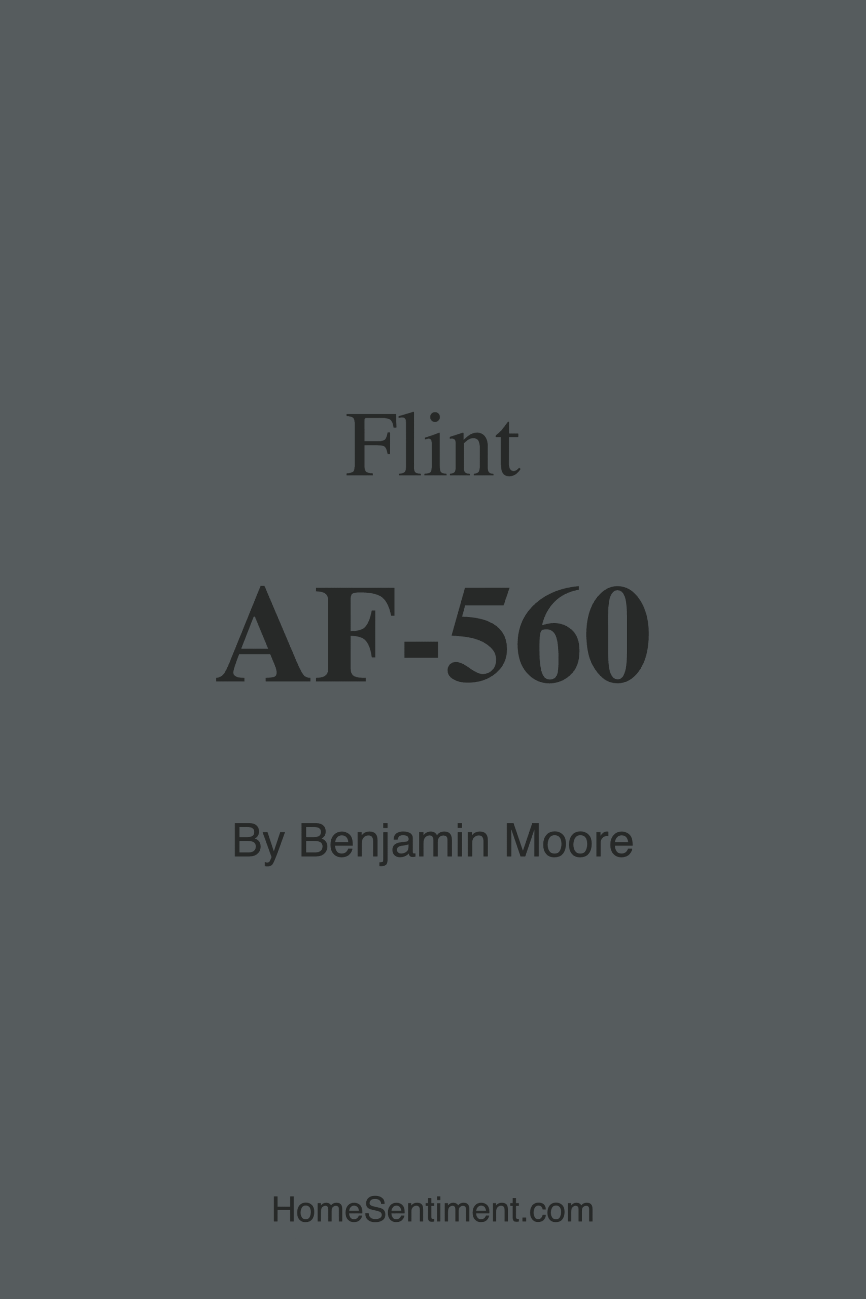 Flint AF-560 by Benjamin Moore
