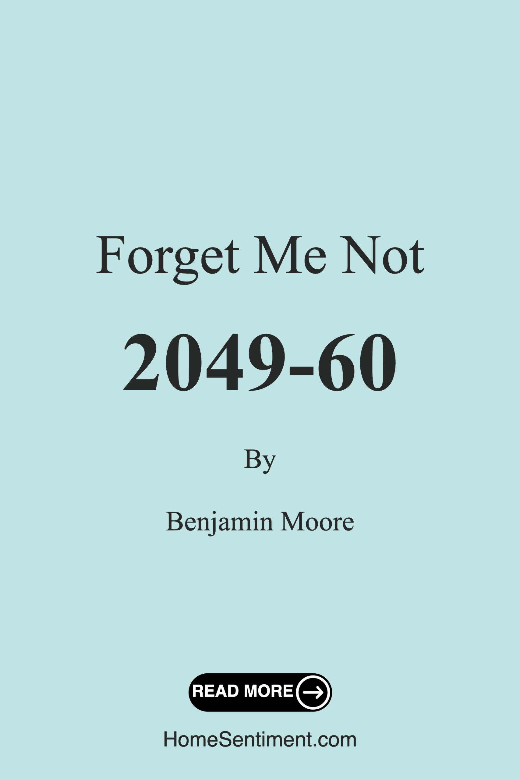 Forget Me Not 2049-60 by Benjamin Moore