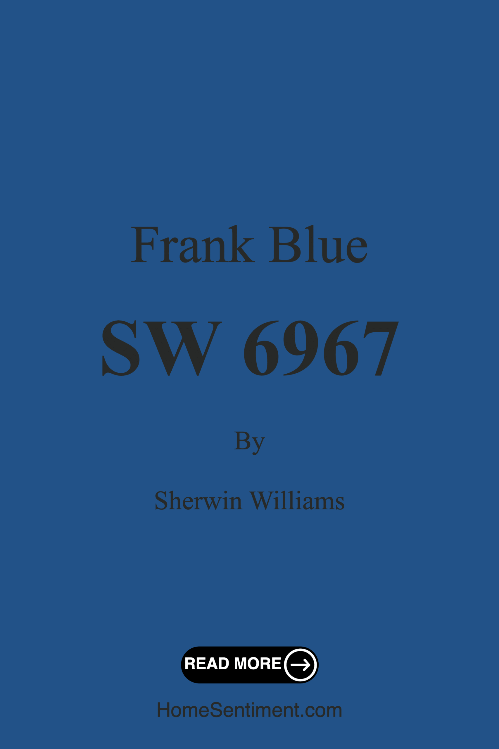 Frank Blue SW 6967 by Sherwin Williams