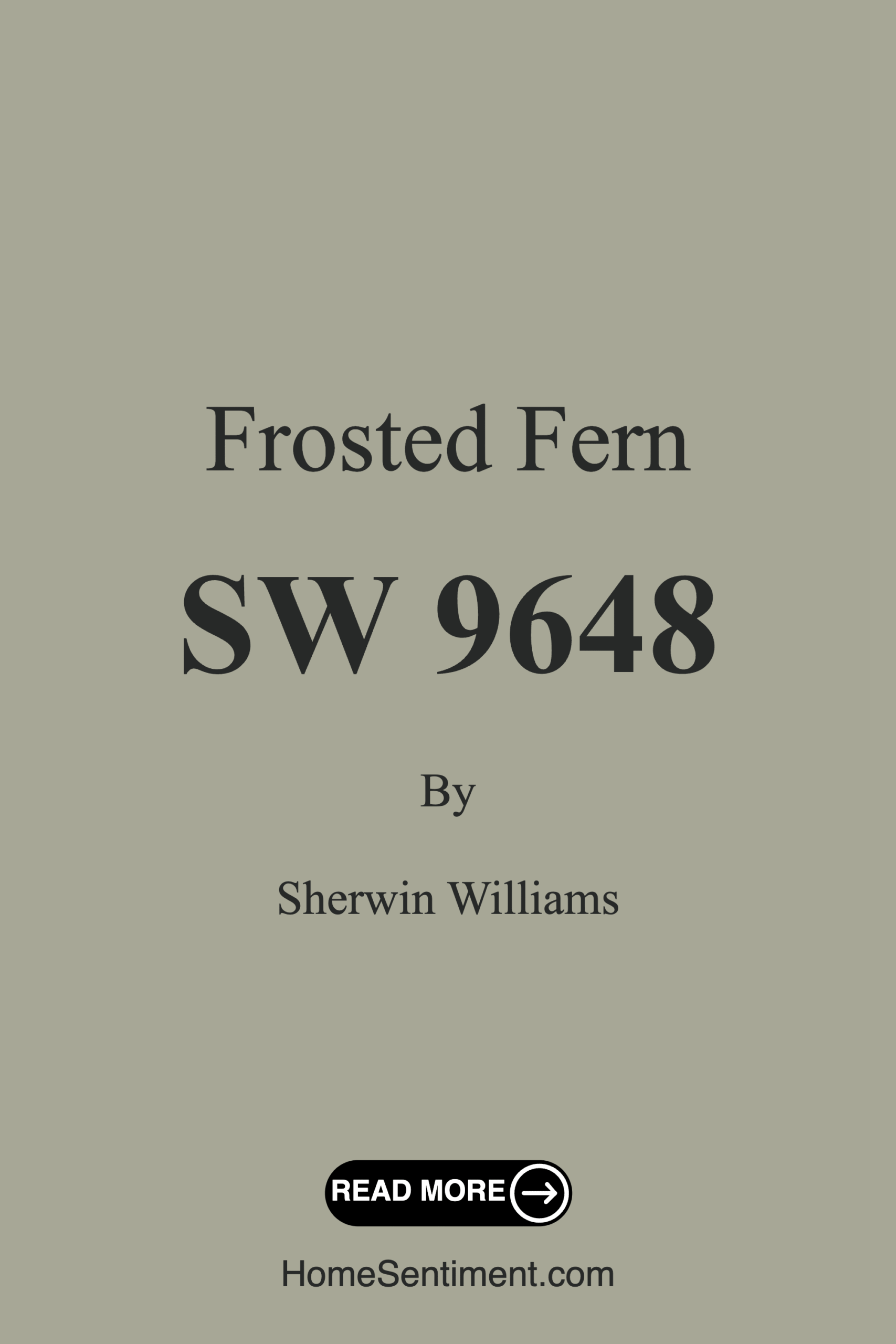 Frosted Fern SW 9648 by Sherwin Williams