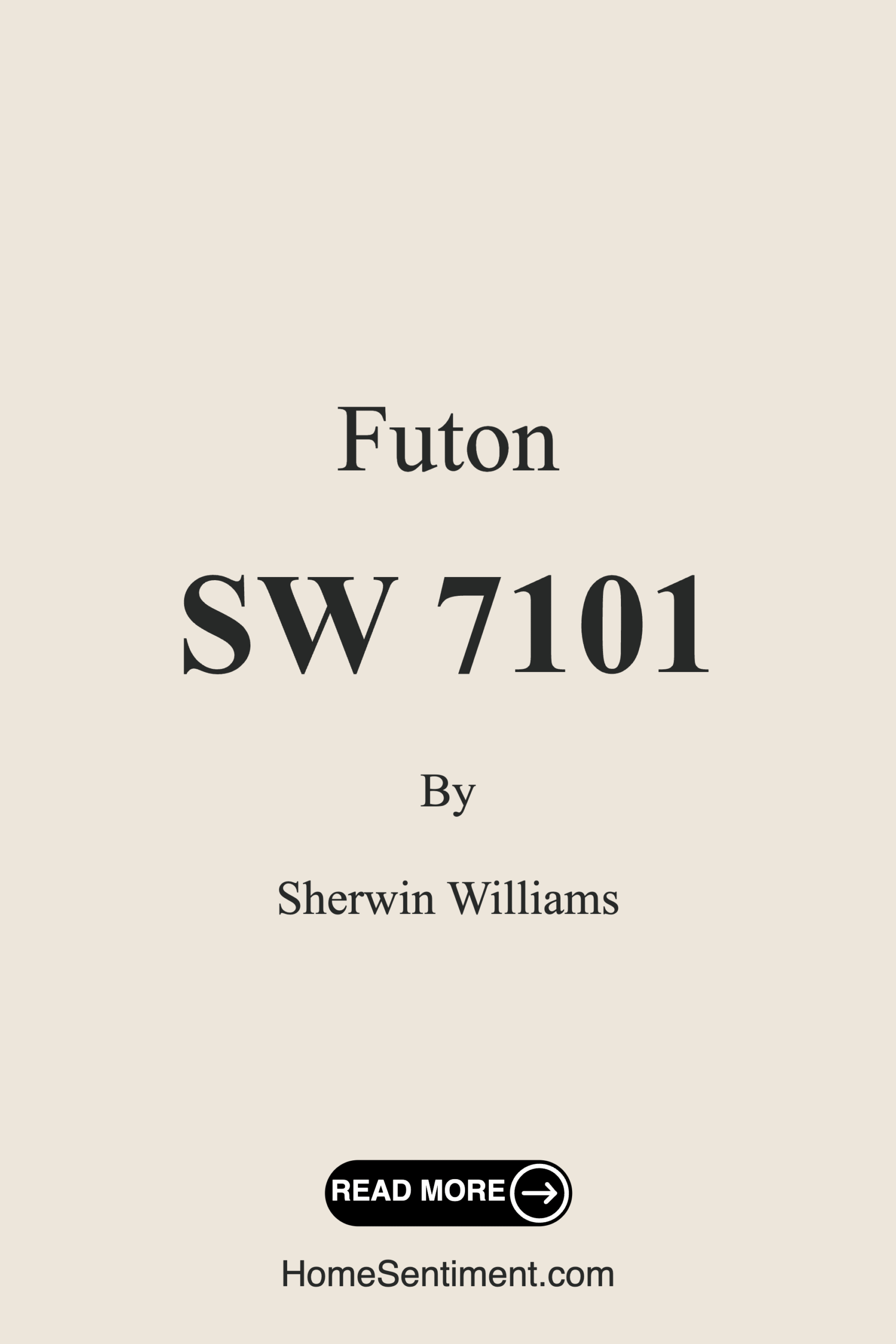 Futon SW 7101 by Sherwin Williams