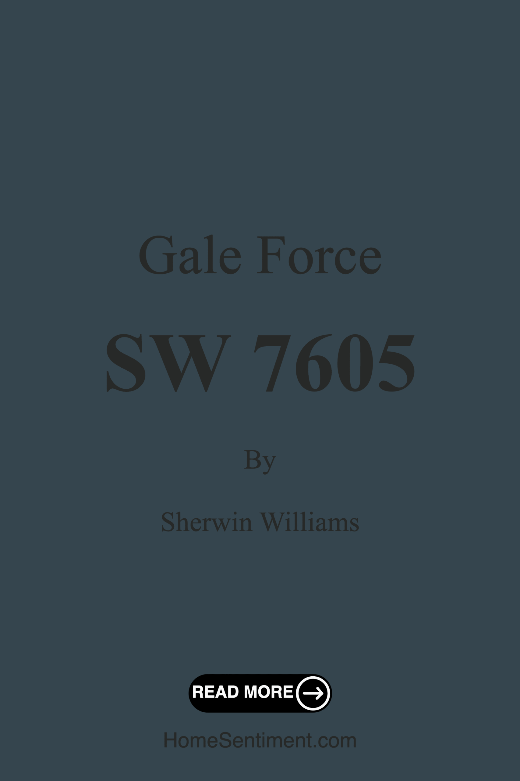Gale Force SW 7605 by Sherwin Williams