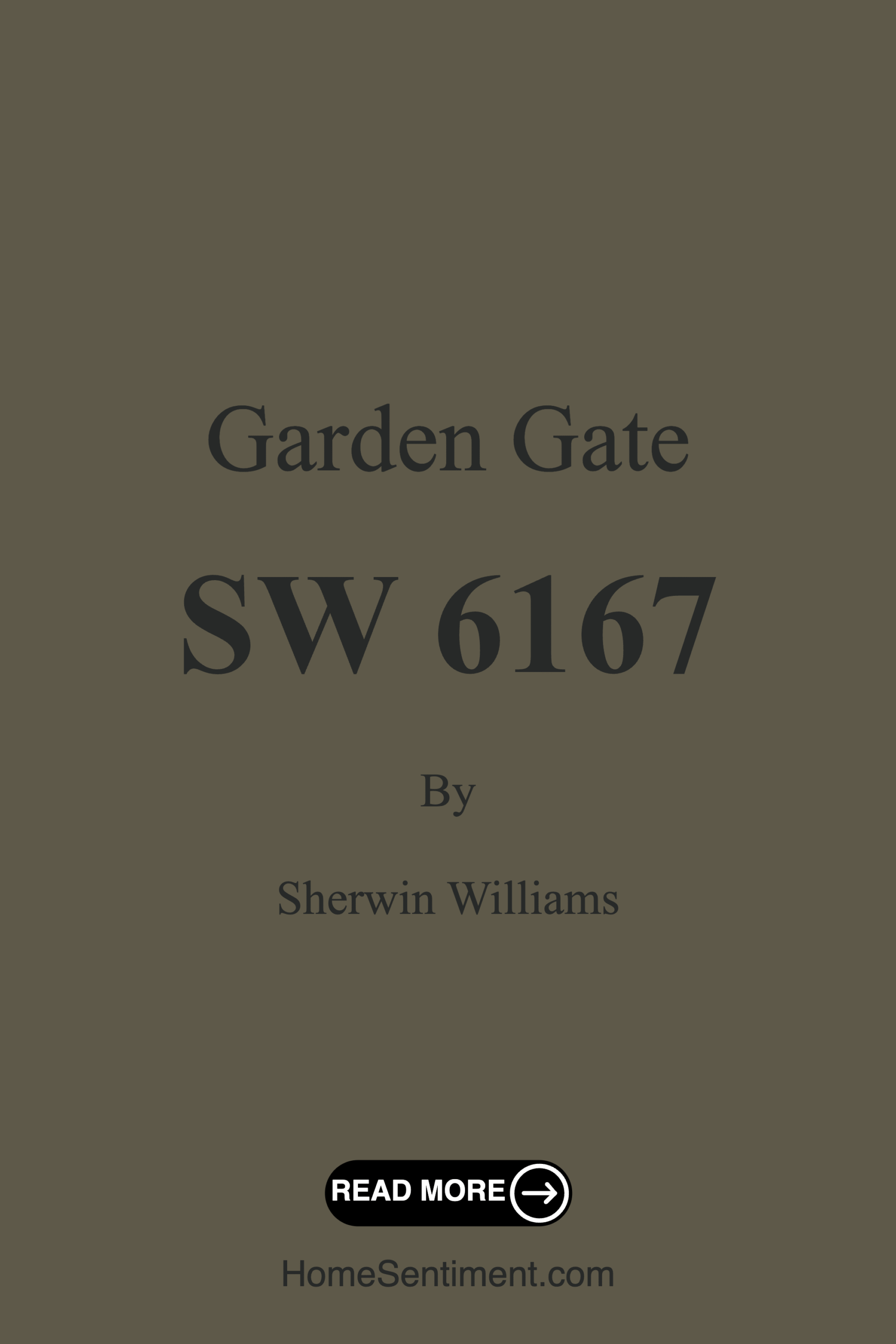 Garden Gate SW 6167 by Sherwin Williams