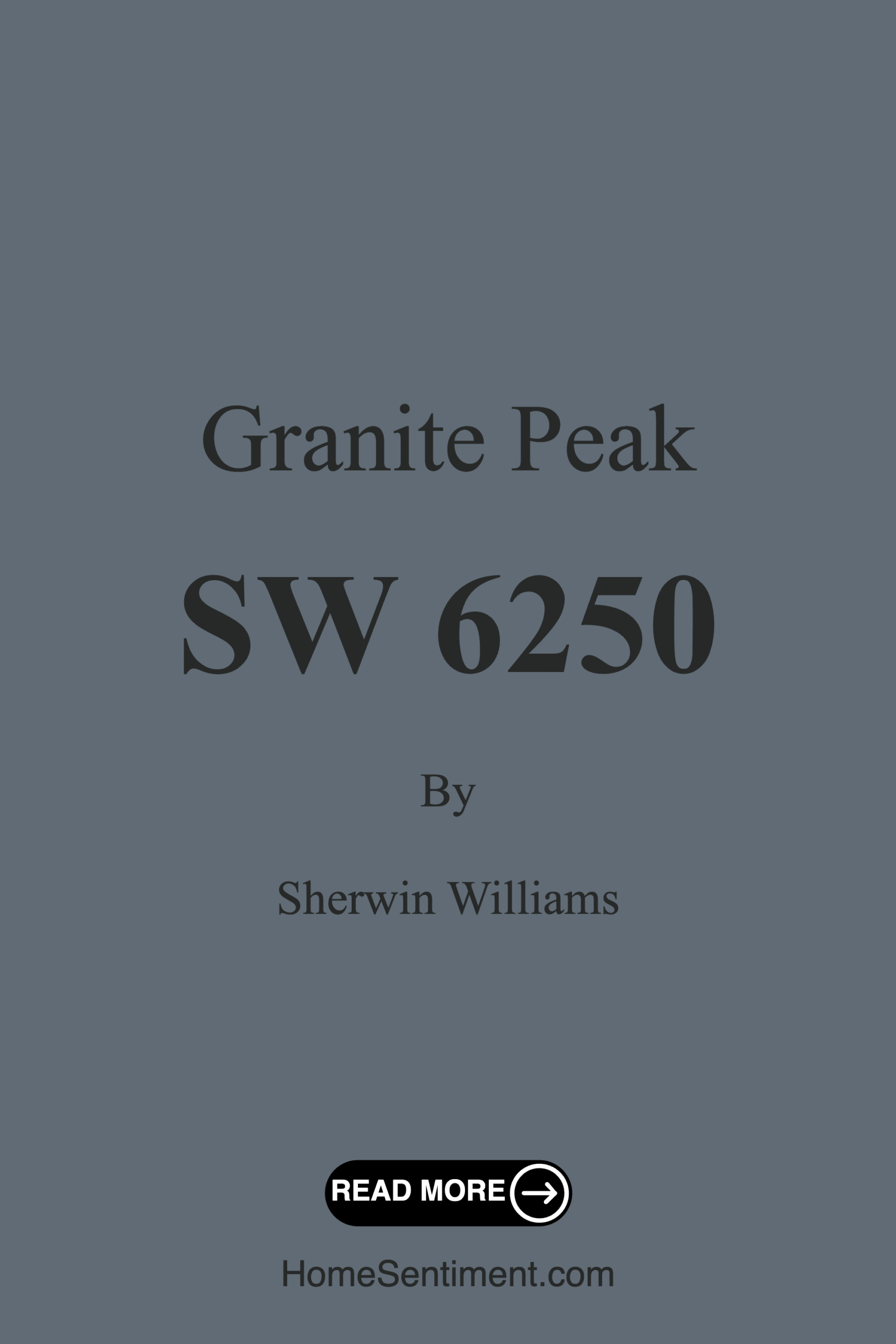 Granite Peak SW 6250 by Sherwin Williams
