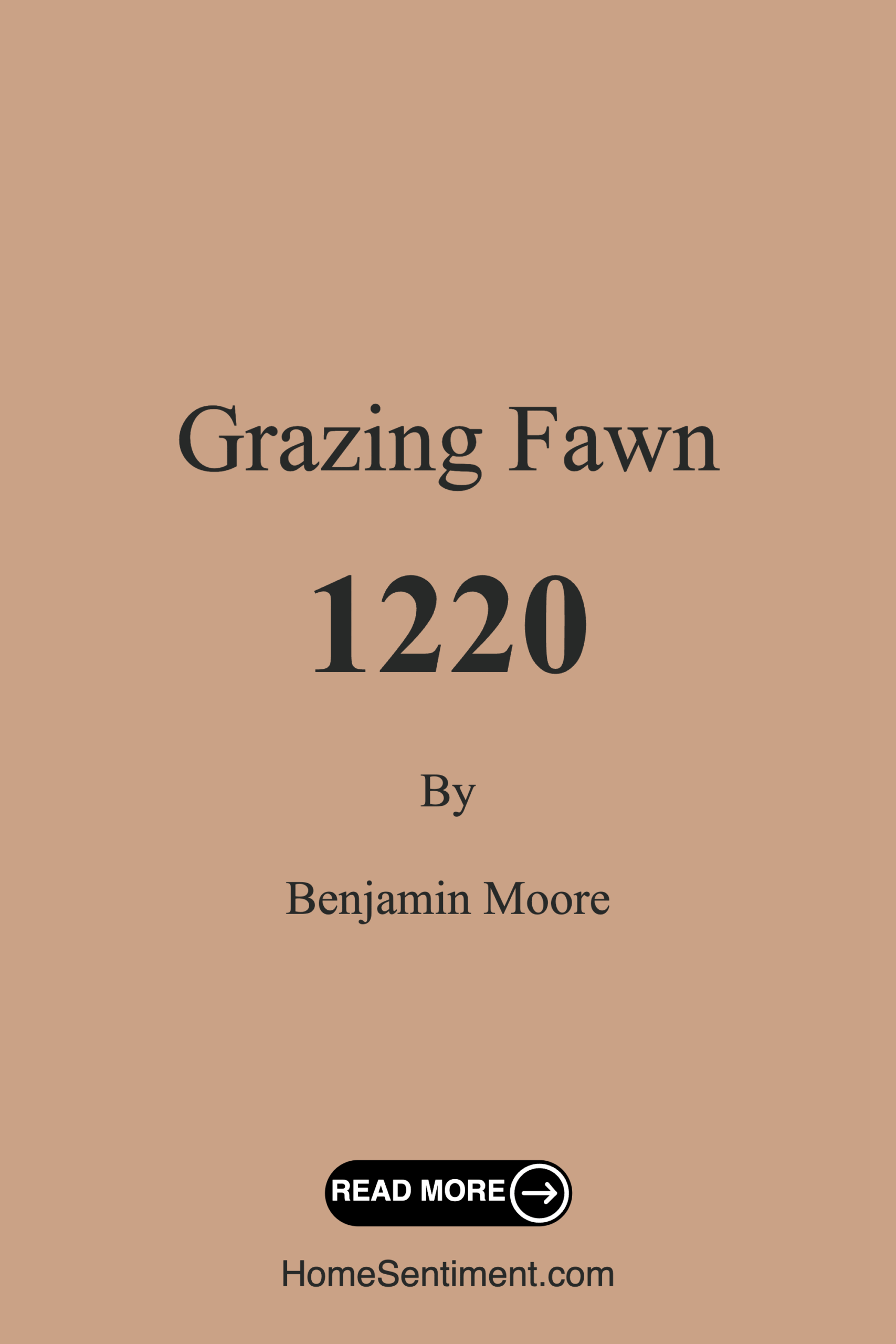 Grazing Fawn 1220 by Benjamin Moore