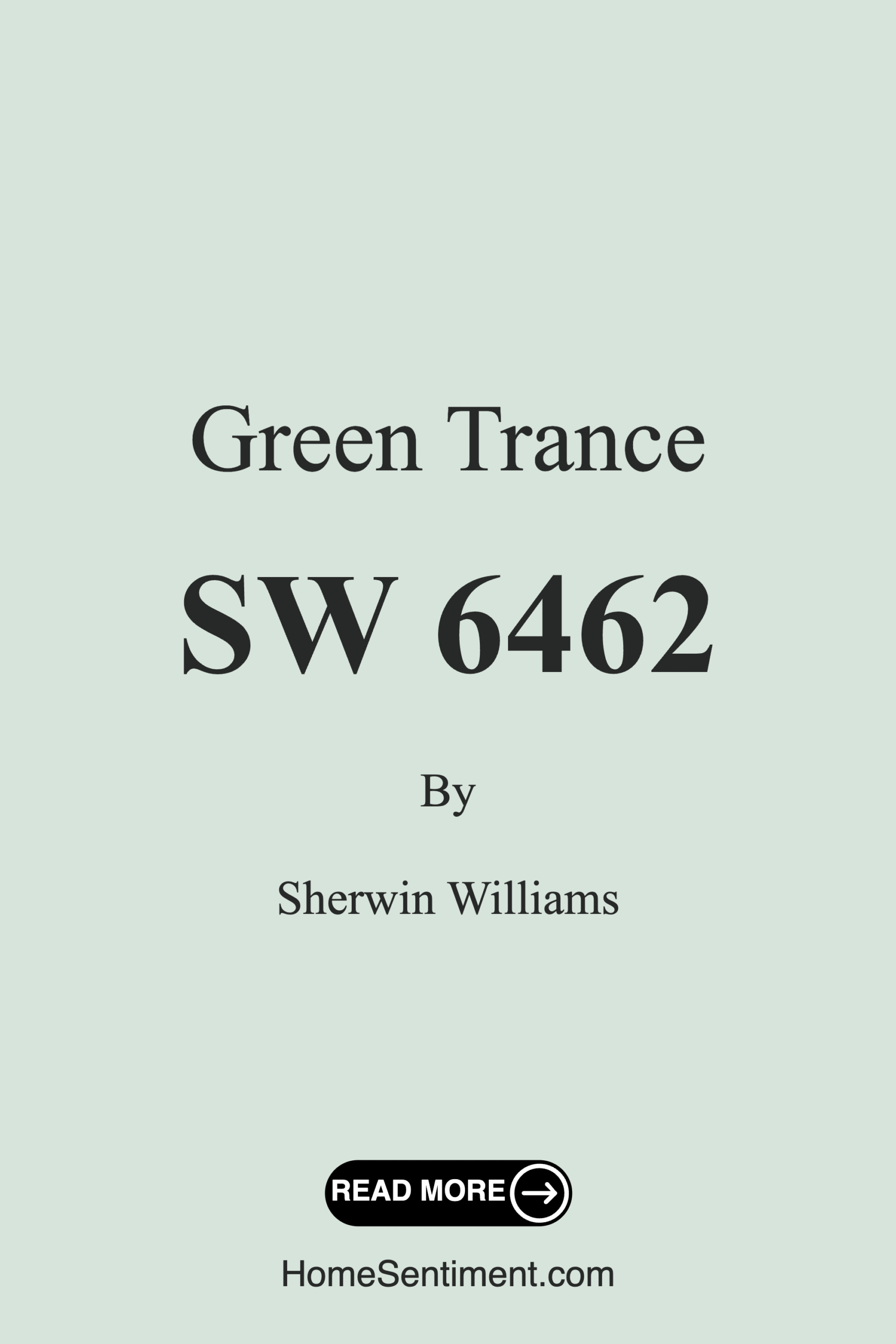 Green Trance SW 6462 by Sherwin Williams