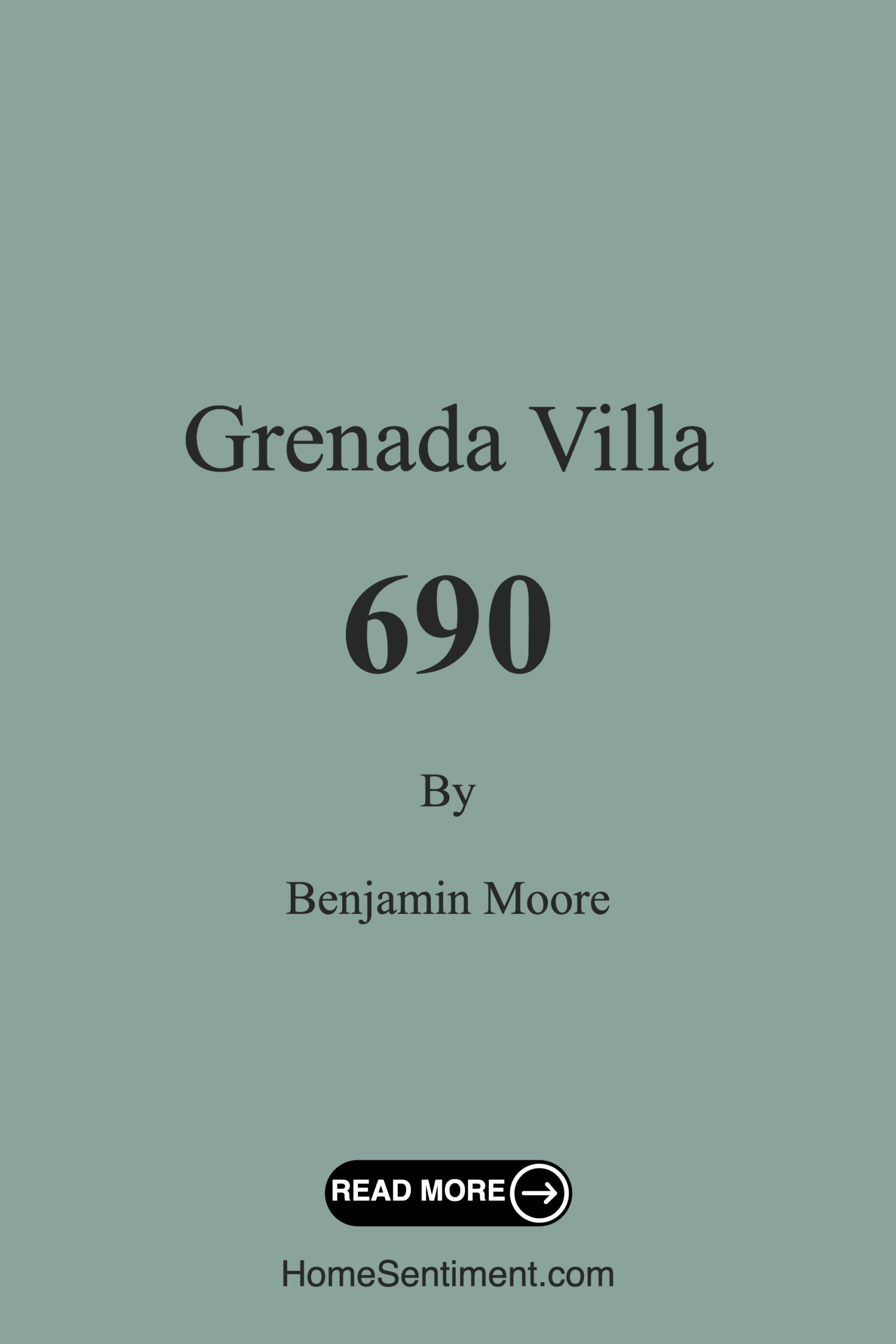 Grenada Villa 690 by Benjamin Moore