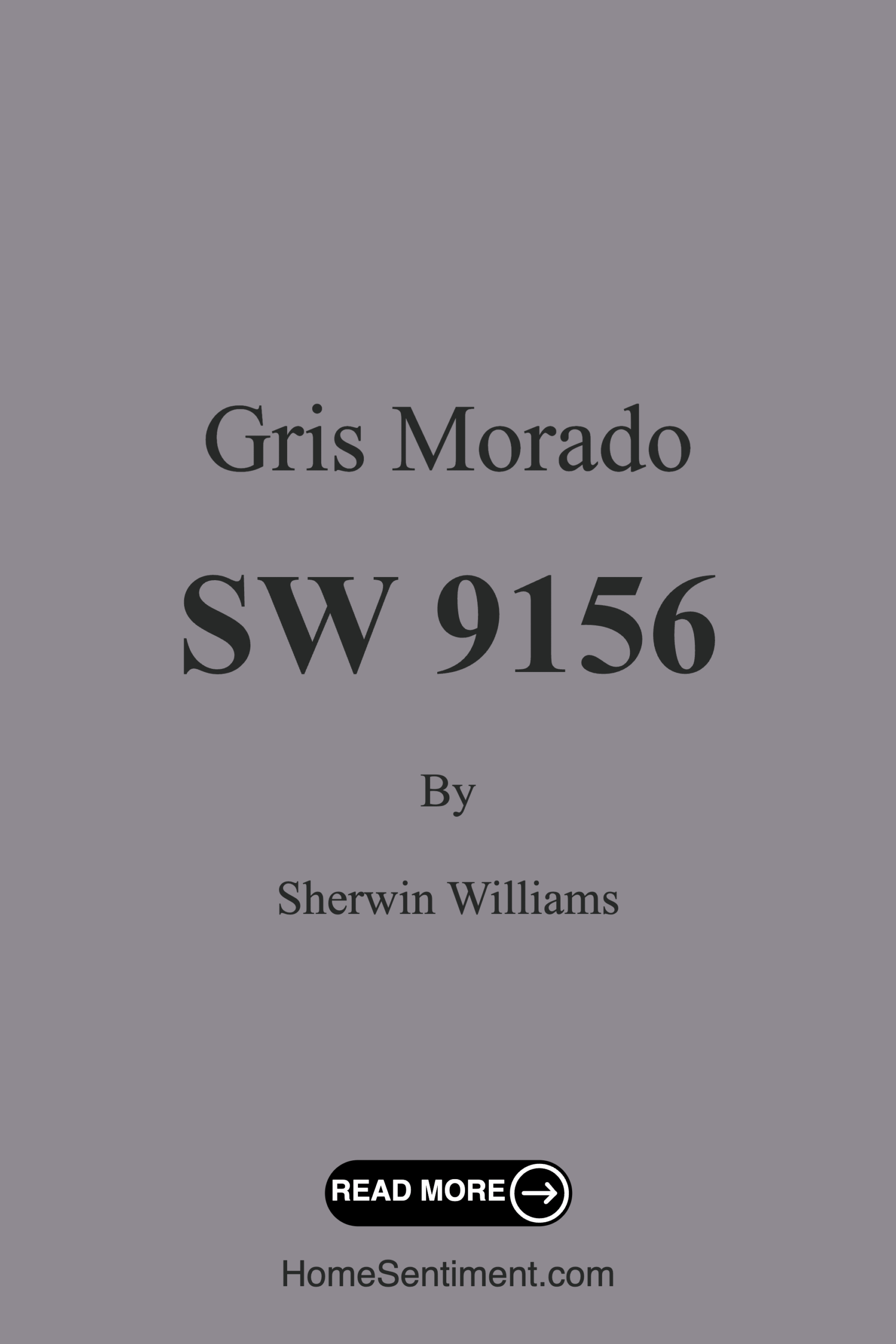 Gris Morado SW 9156 by Sherwin Williams