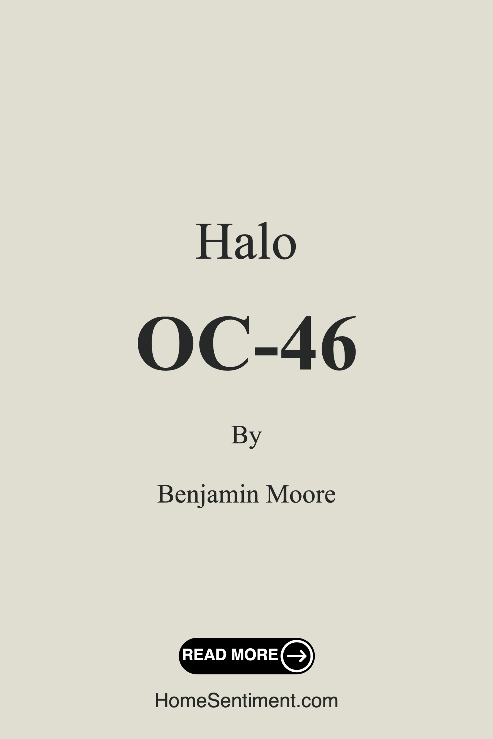 Halo OC-46 by Benjamin Moore