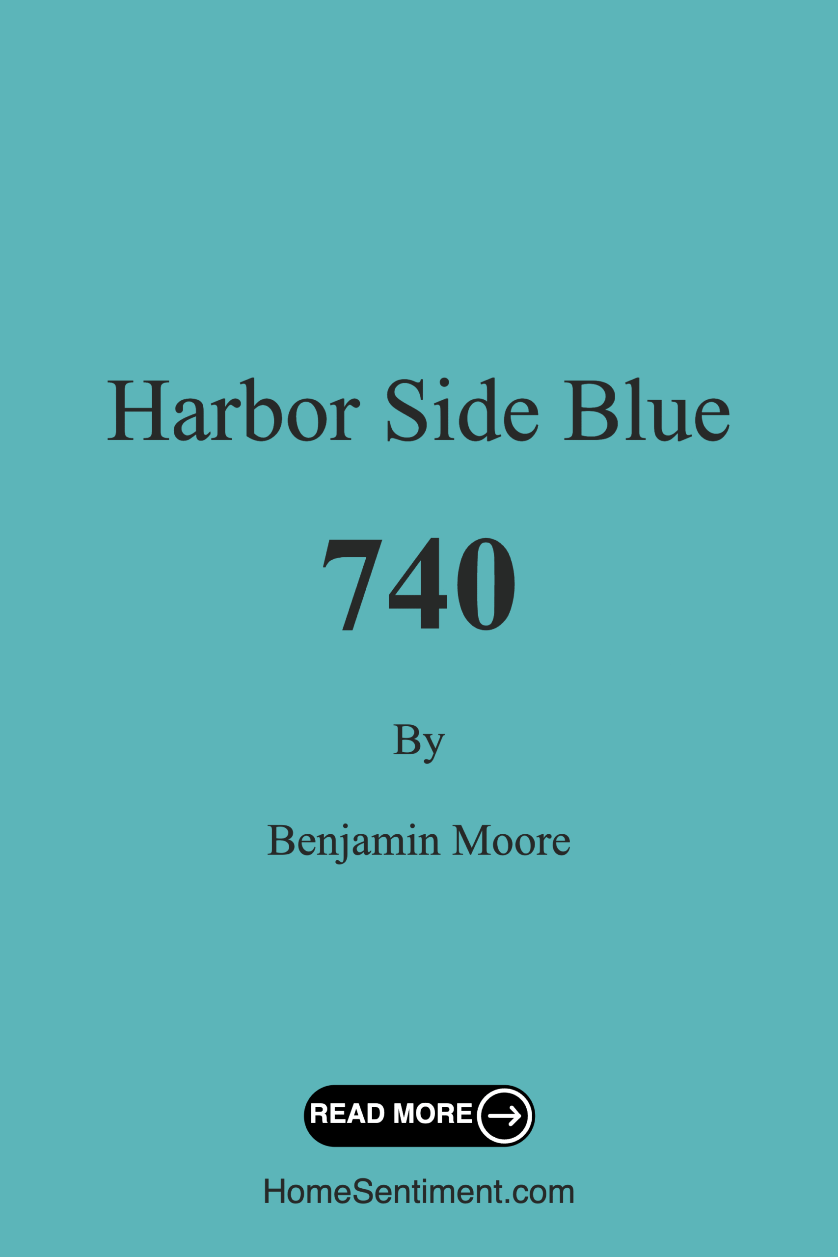 Harbor Side Blue 740 by Benjamin Moore