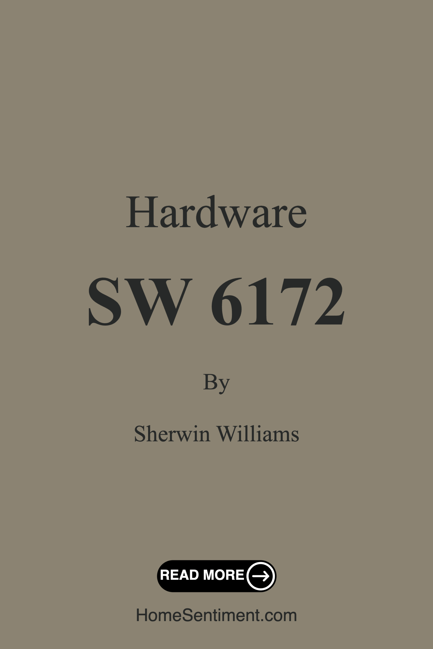 Hardware SW 6172 by Sherwin Williams