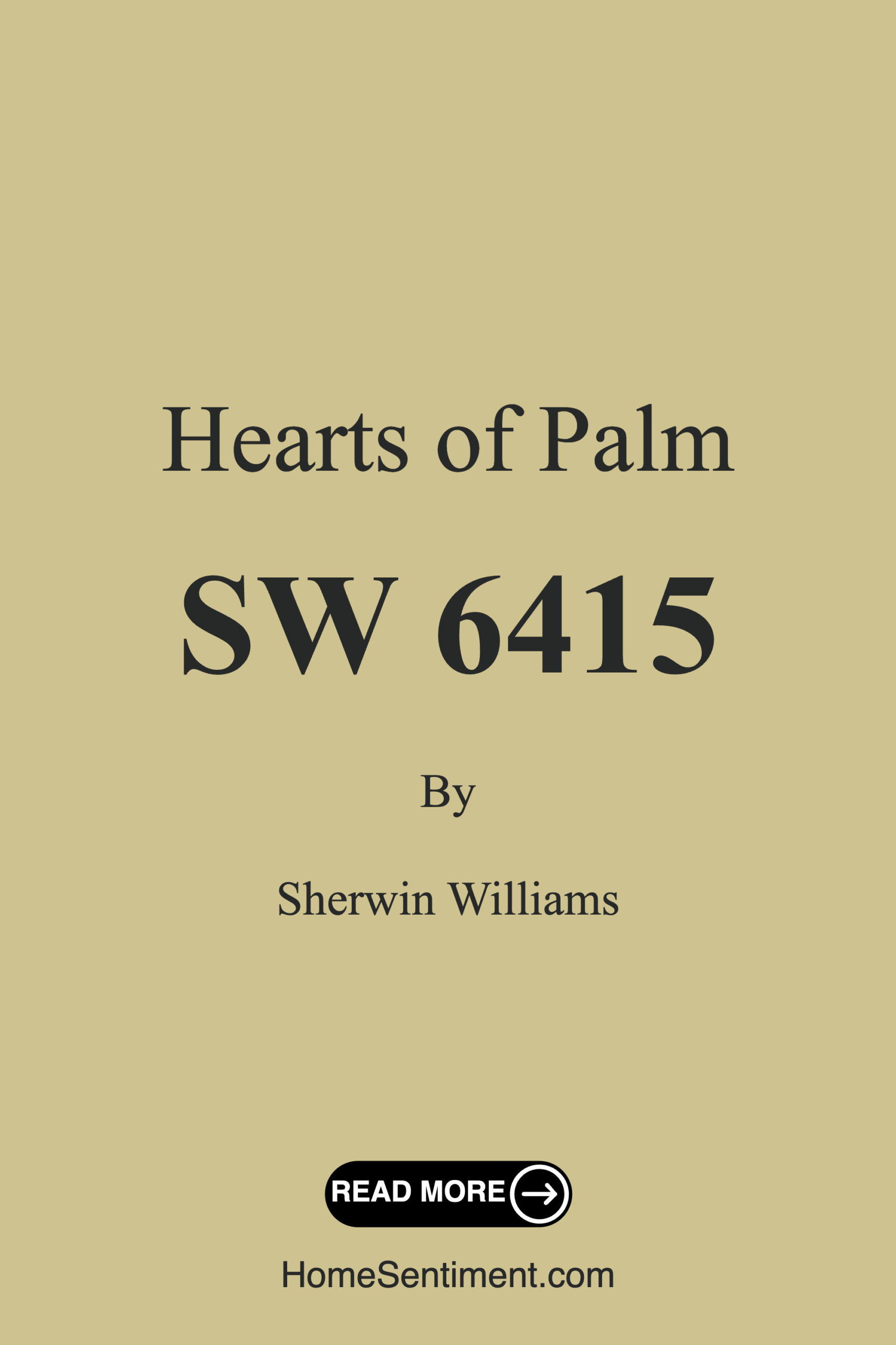 Hearts of Palm SW 6415 by Sherwin Williams