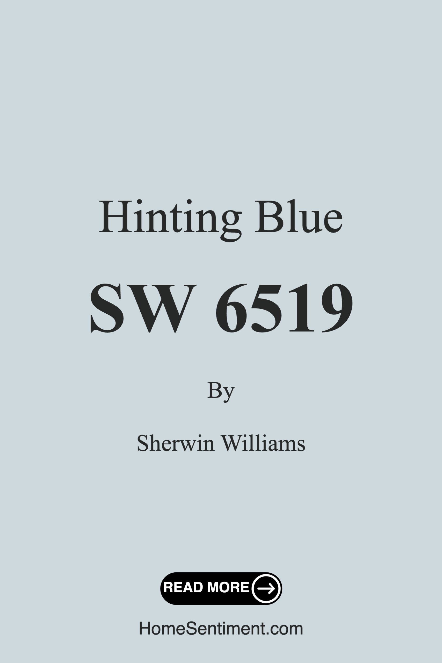 Hinting Blue SW 6519 by Sherwin Williams