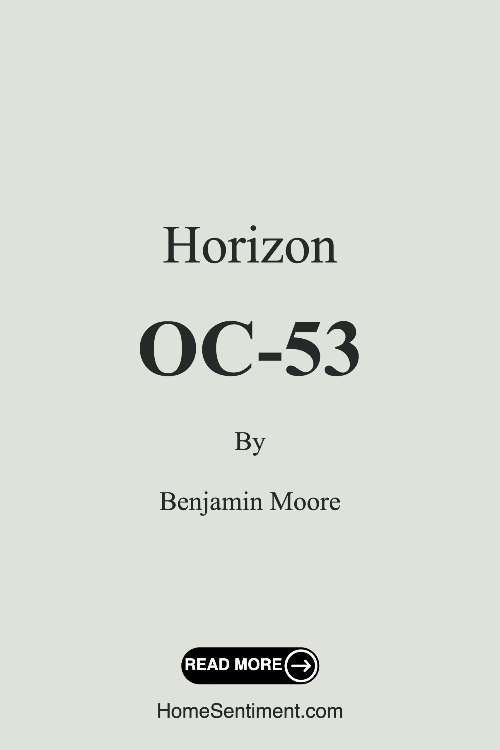 Horizon OC-53 by Benjamin Moore