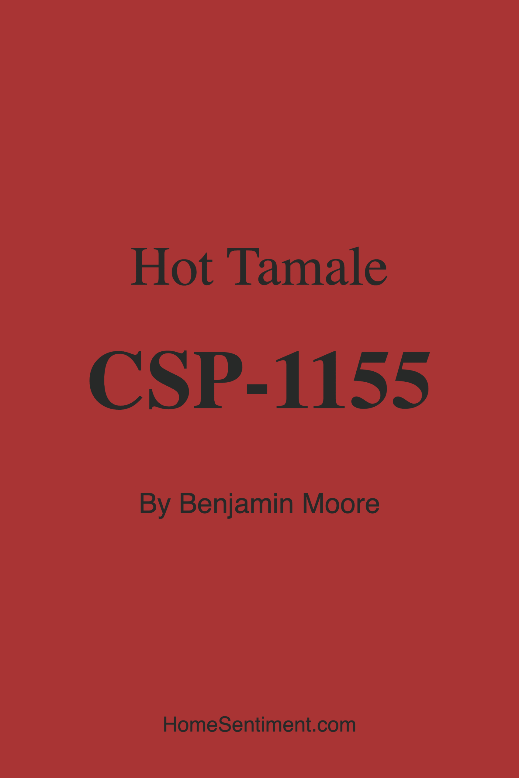 Hot Tamale CSP-1155 by Benjamin Moore