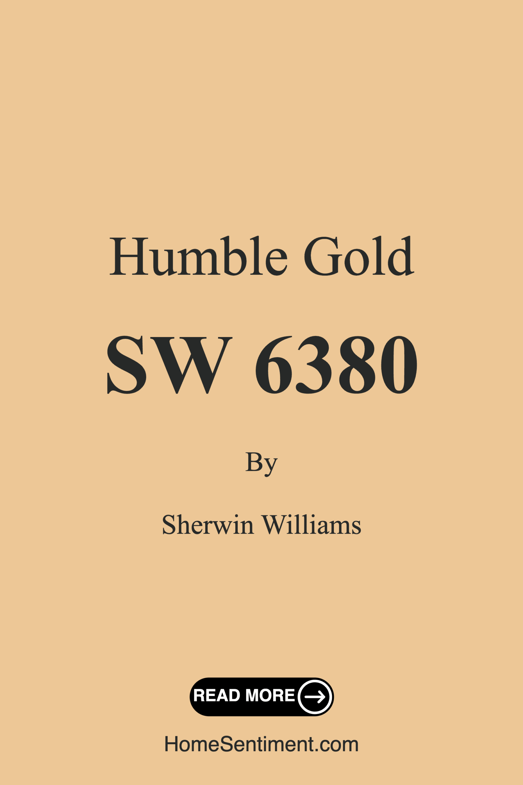 Humble Gold SW 6380 by Sherwin Williams