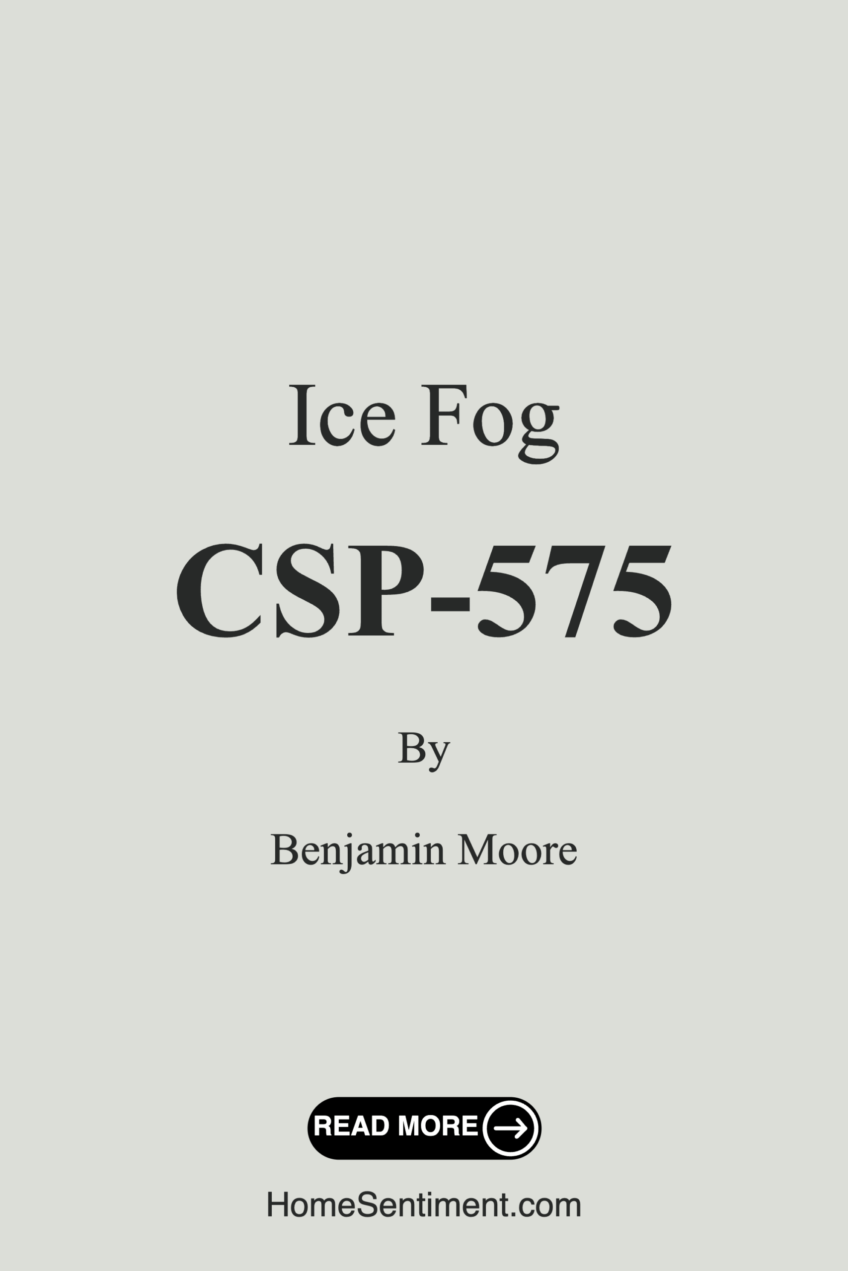 Ice Fog CSP-575 by Benjamin Moore