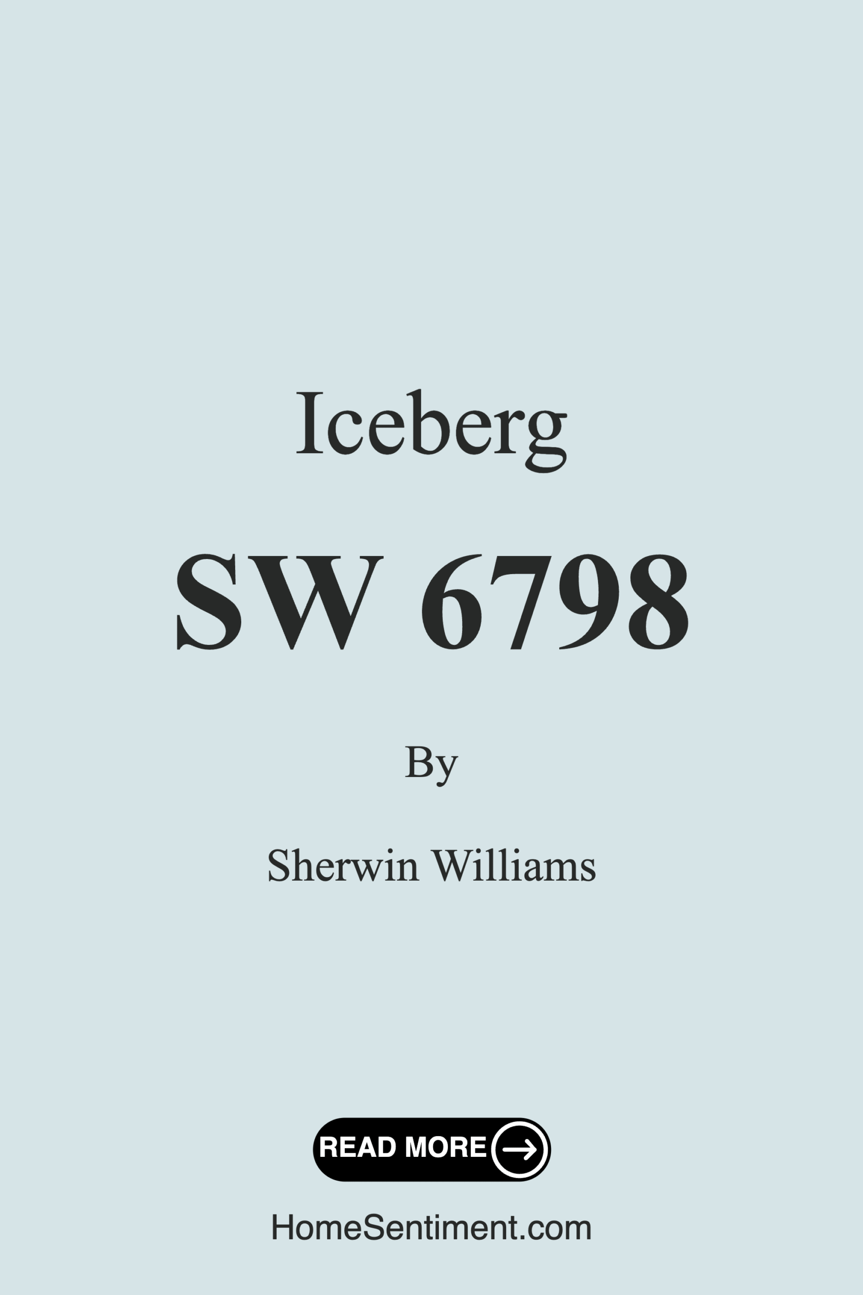 Iceberg SW 6798 by Sherwin Williams