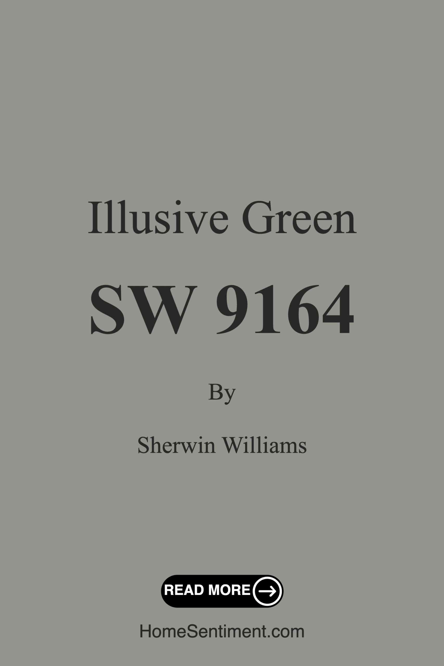 Illusive Green SW 9164 by Sherwin Williams