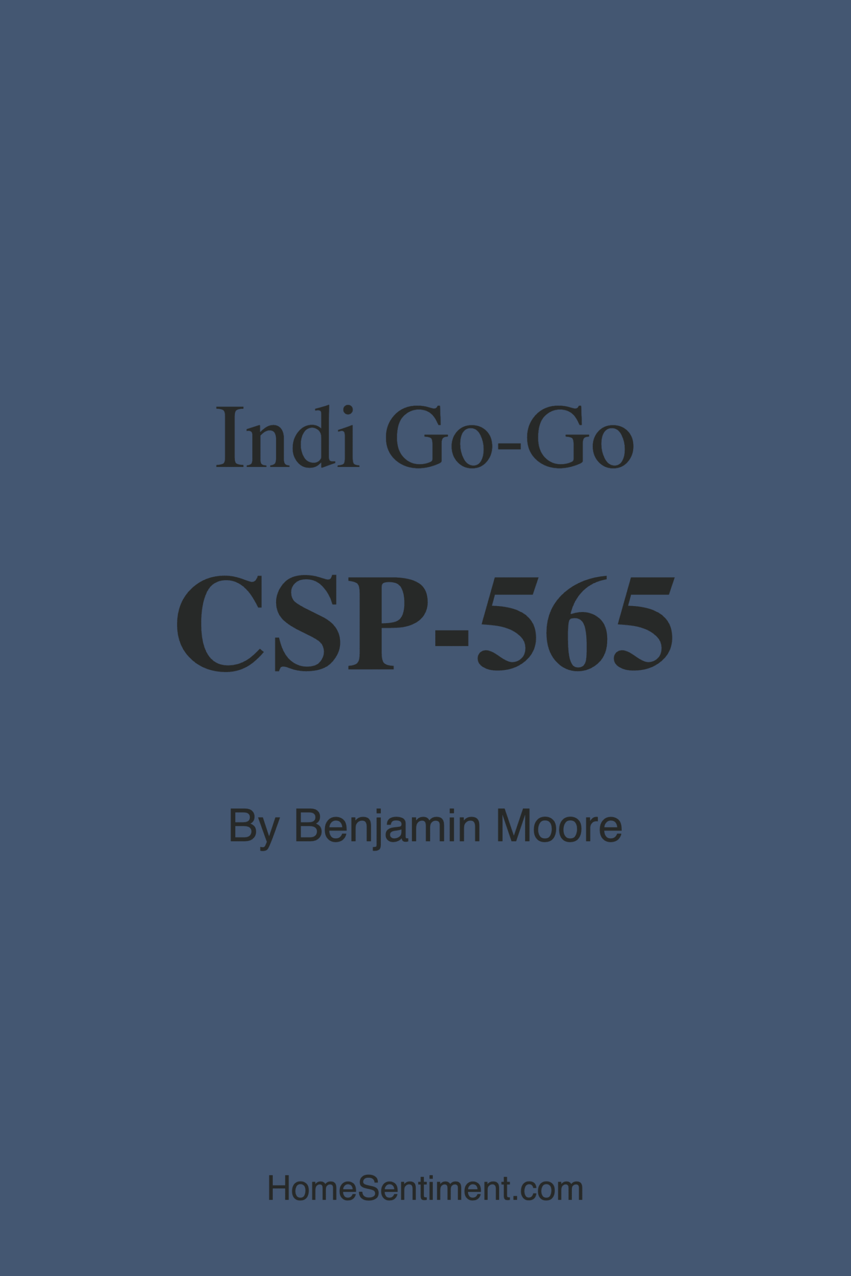 Indi Go-Go CSP-565 by Benjamin Moore