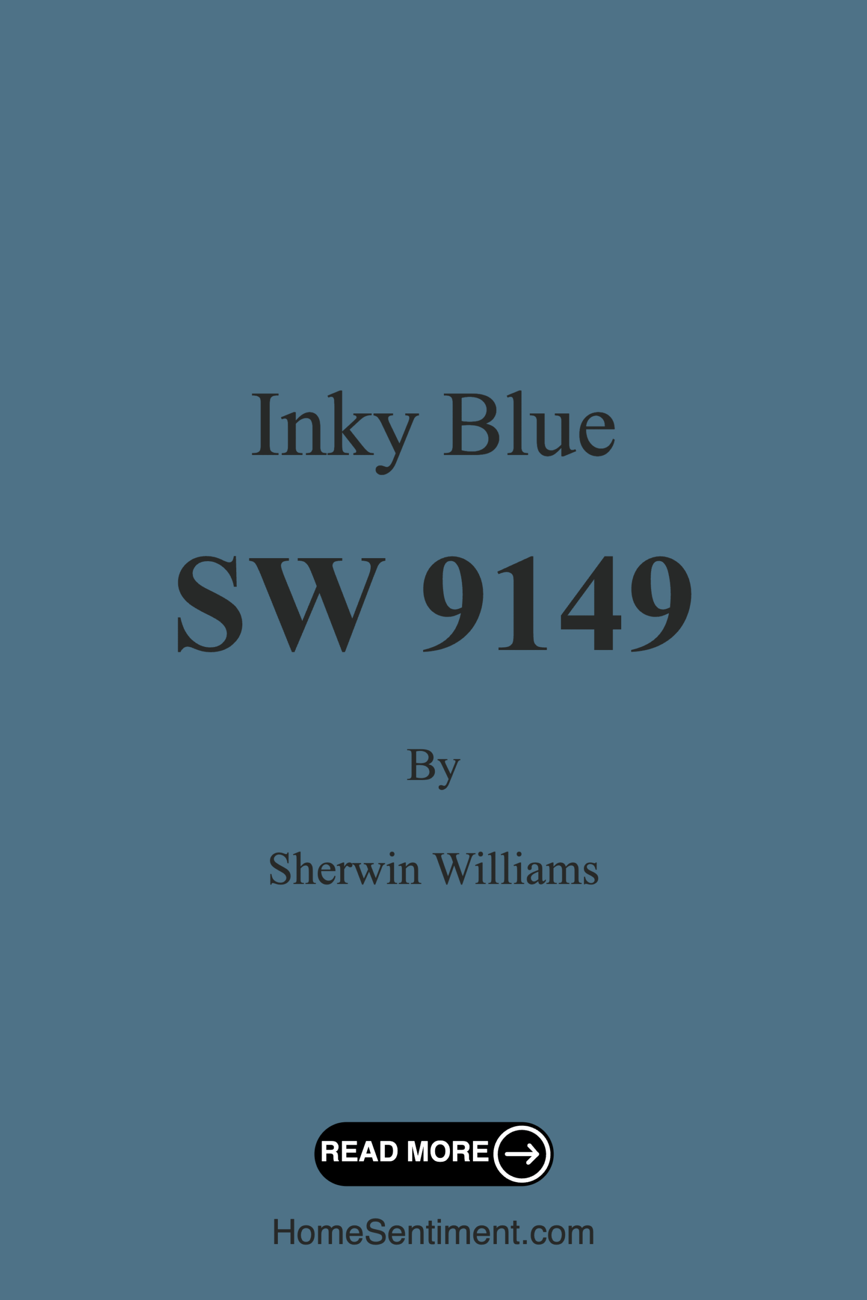 Inky Blue SW 9149 by Sherwin Williams