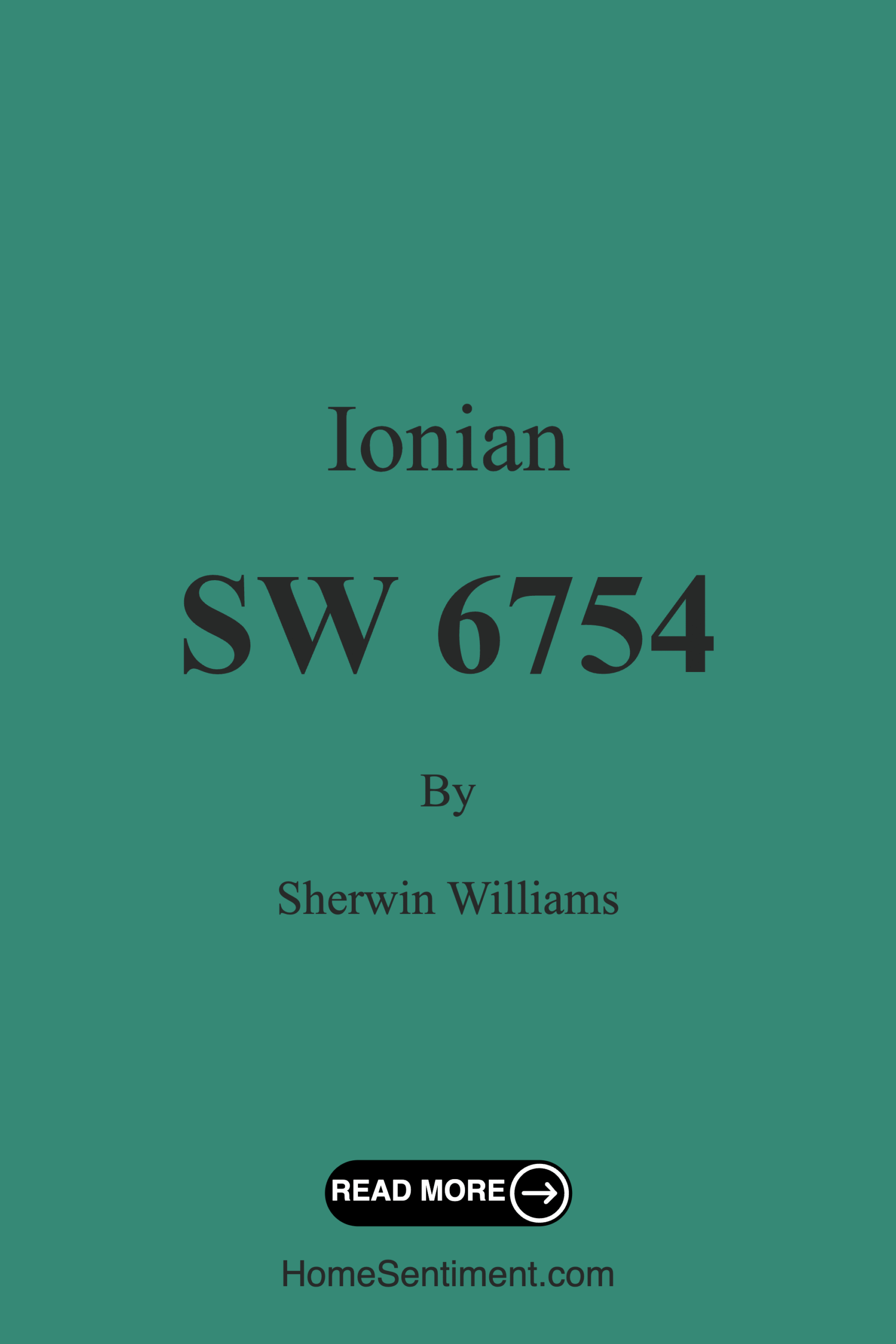 Ionian SW 6754 by Sherwin Williams