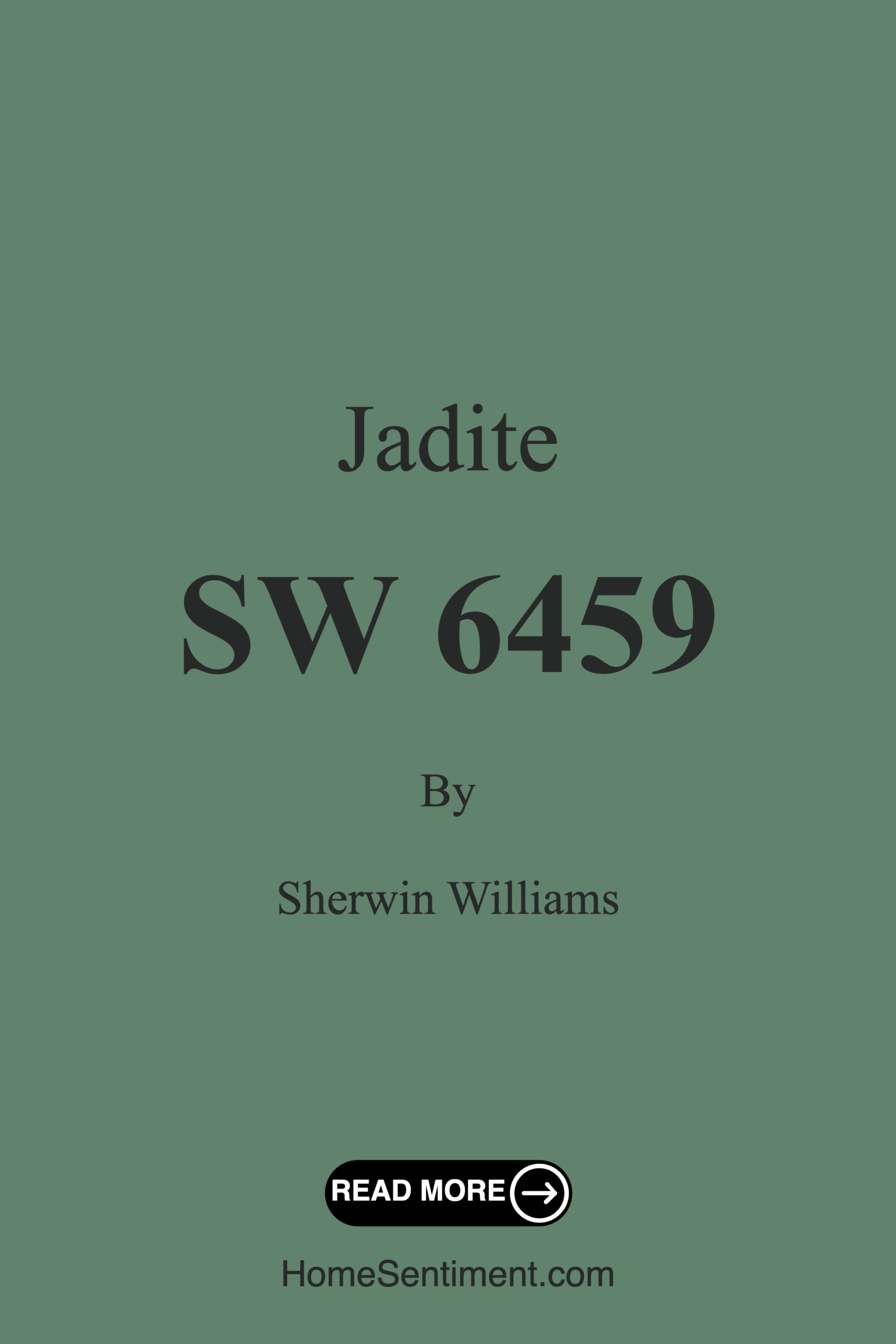 Jadite SW 6459 by Sherwin Williams